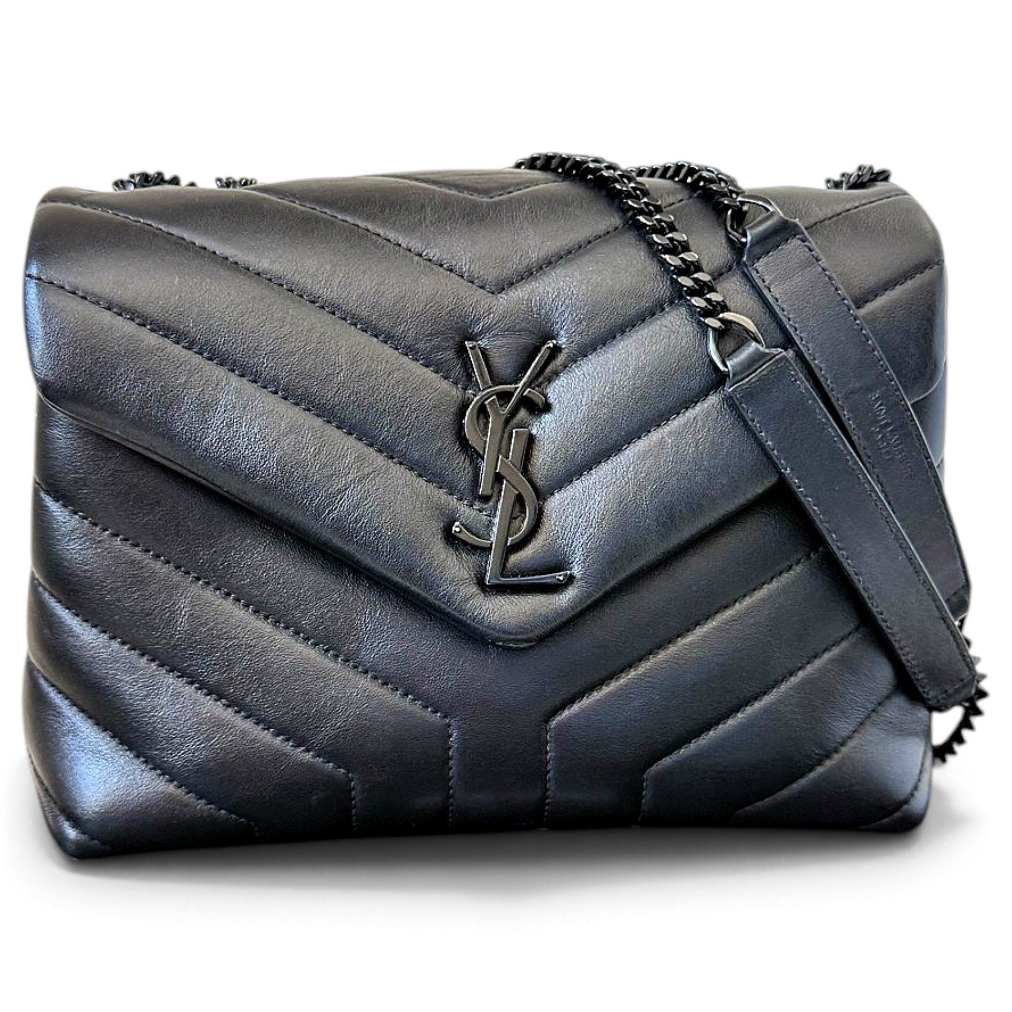Loulou leather handbag