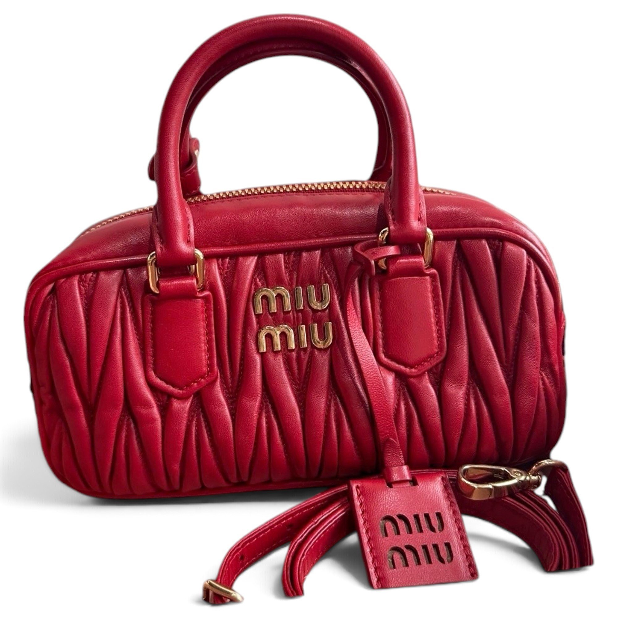 Arcadie leather handbag