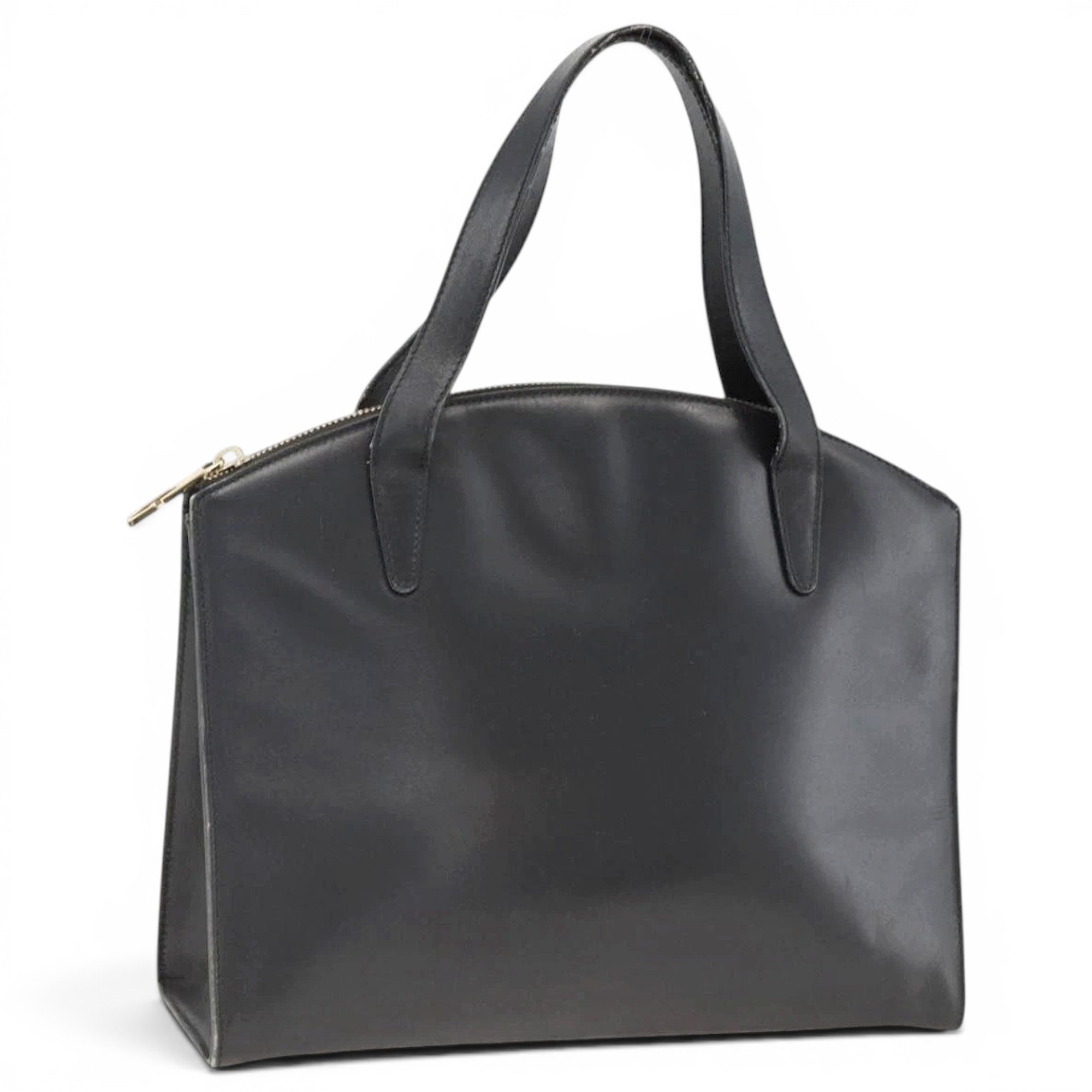 Leather tote
