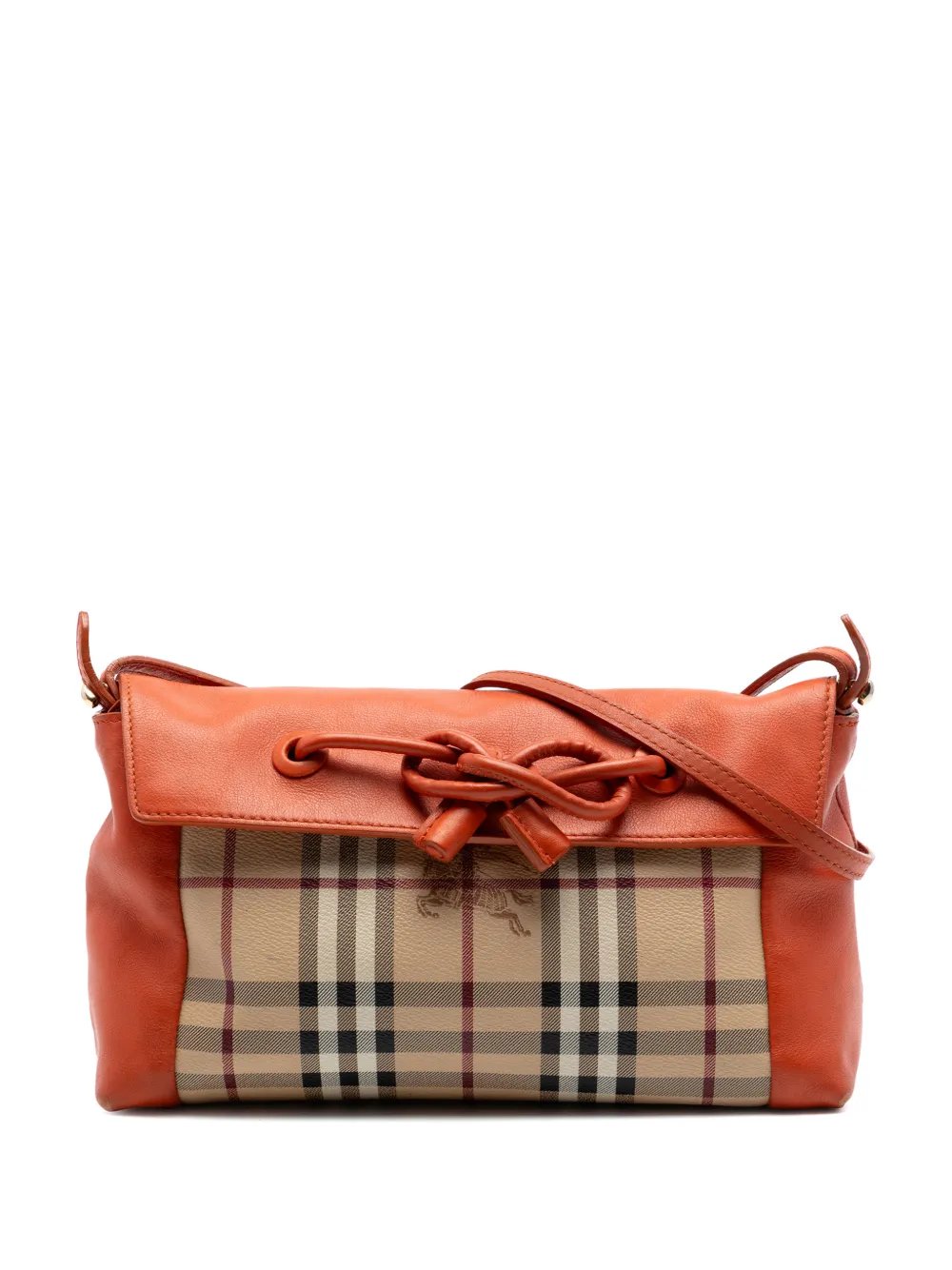 2000-2017 Haymarket Check Coated Canvas Leah crossbody bag