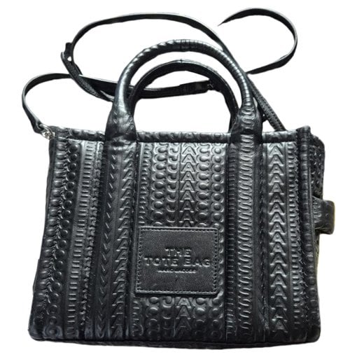 Leather tote