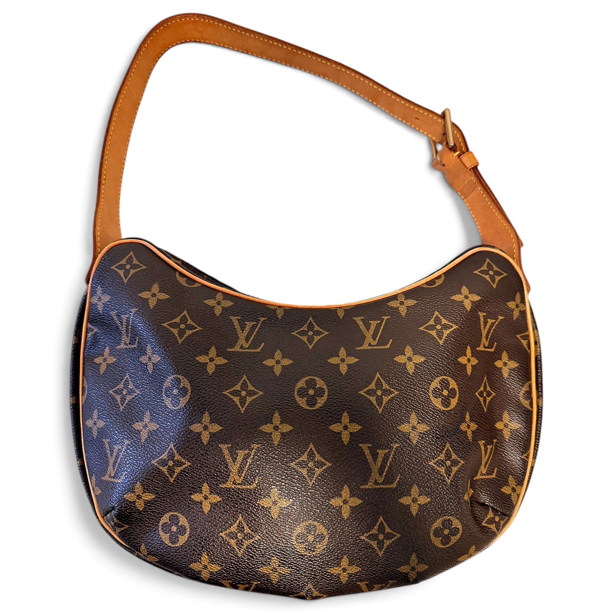 Croissant cloth handbag