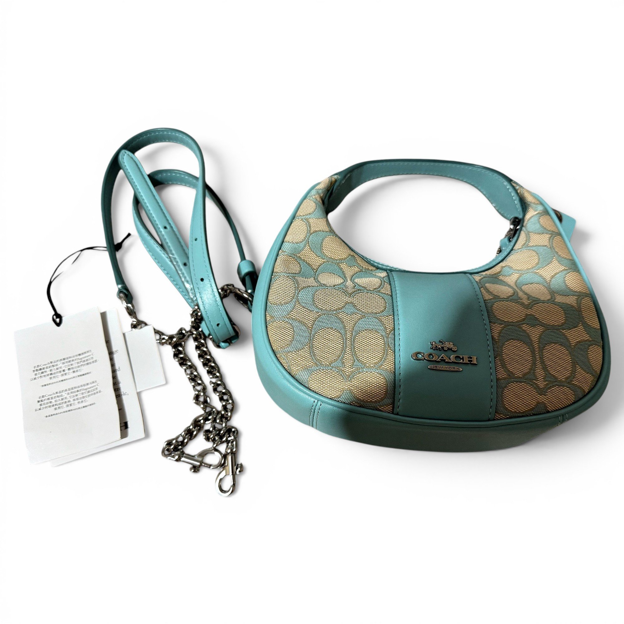 Leather crossbody bag