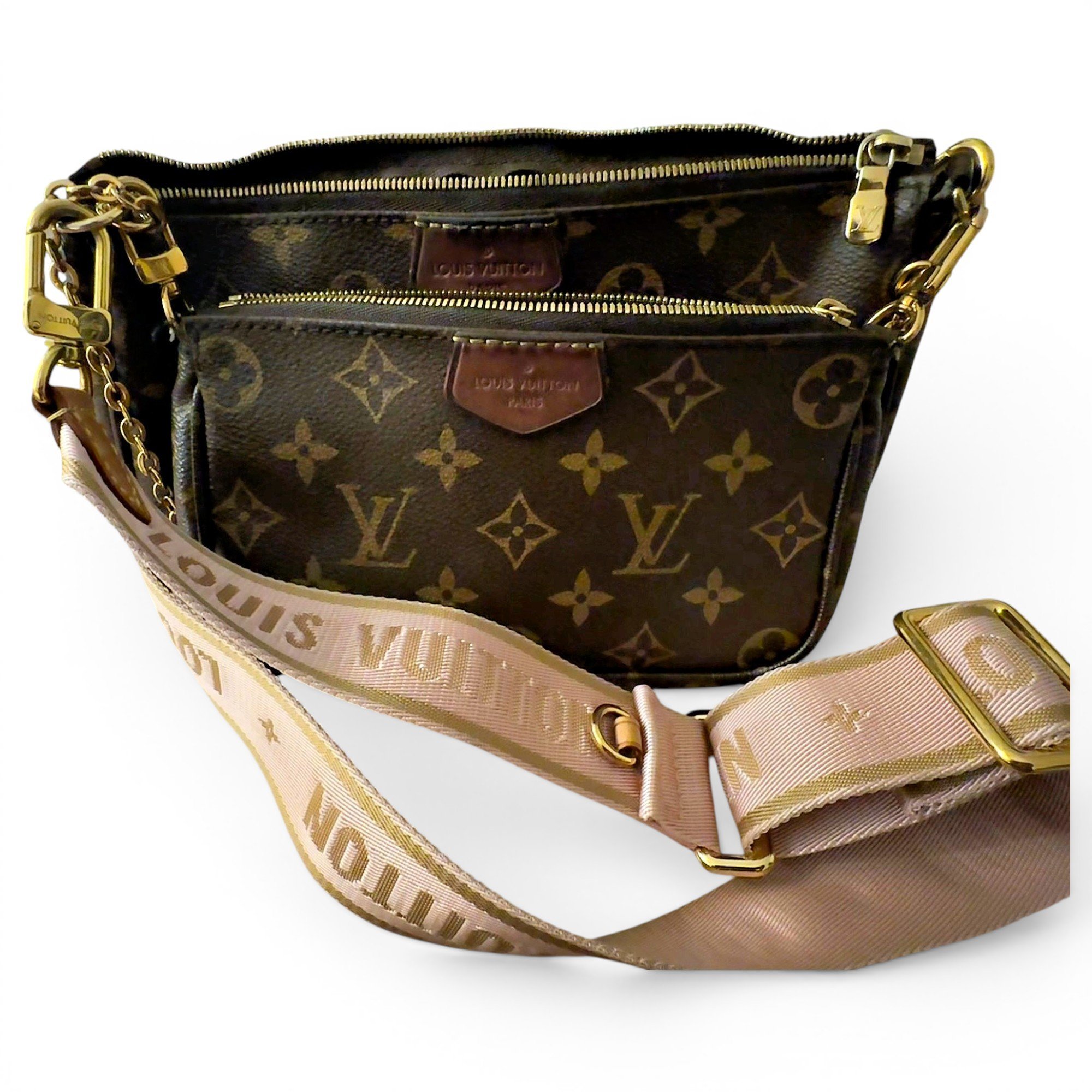 Multi Pochette Accessoires leather crossbody bag