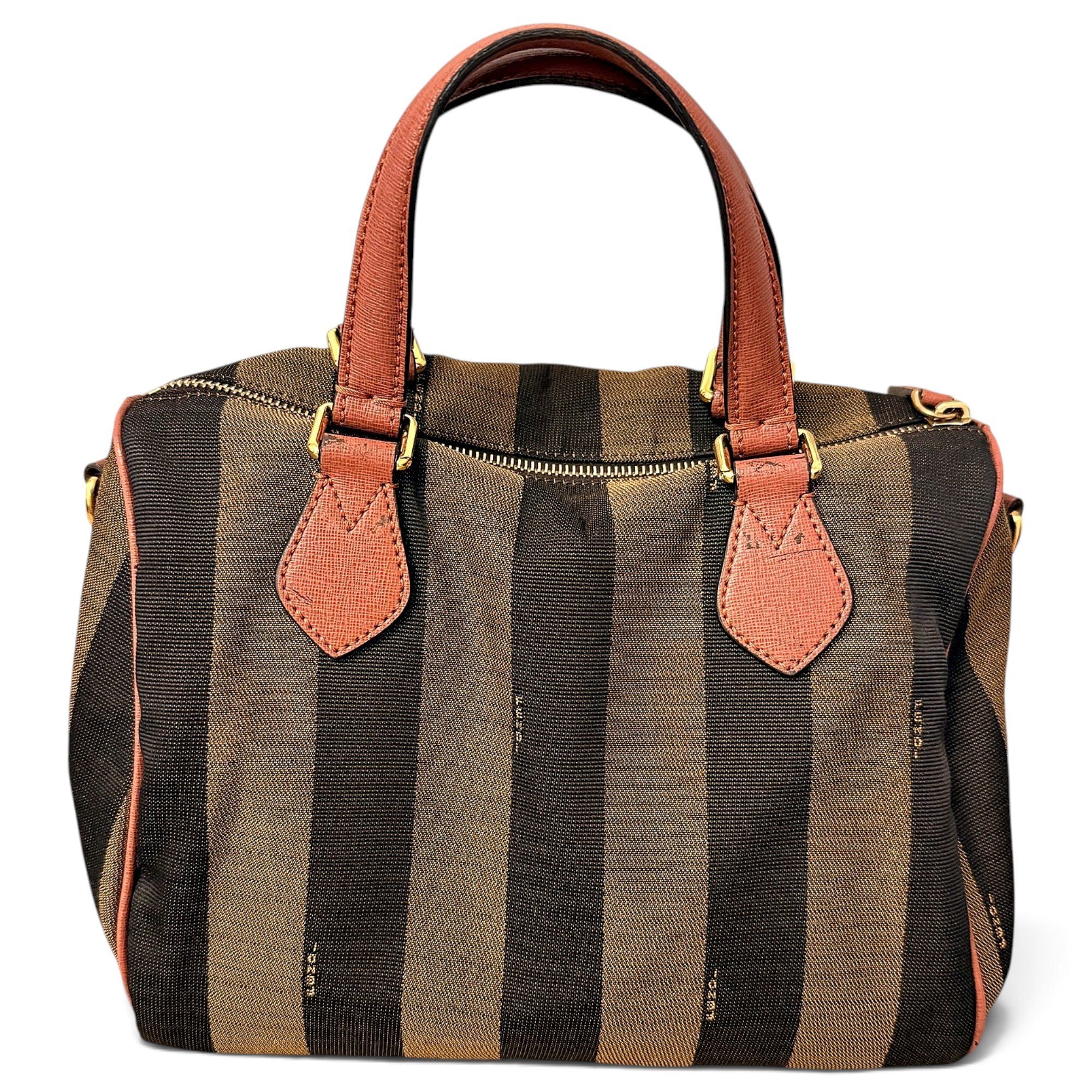 Forever Bauletto leather bowling bag