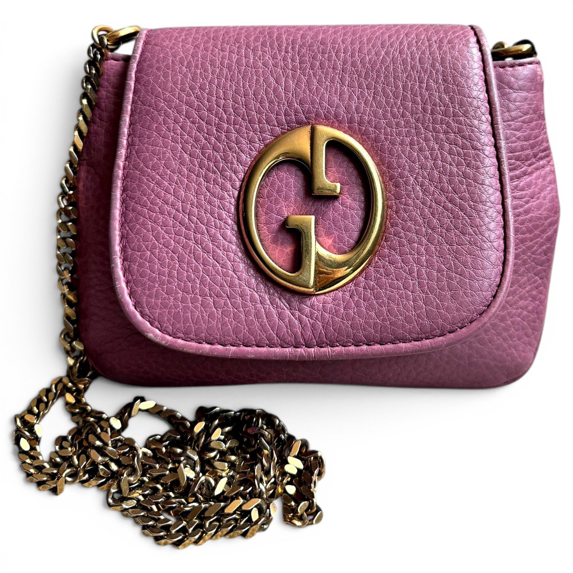 Leather crossbody bag