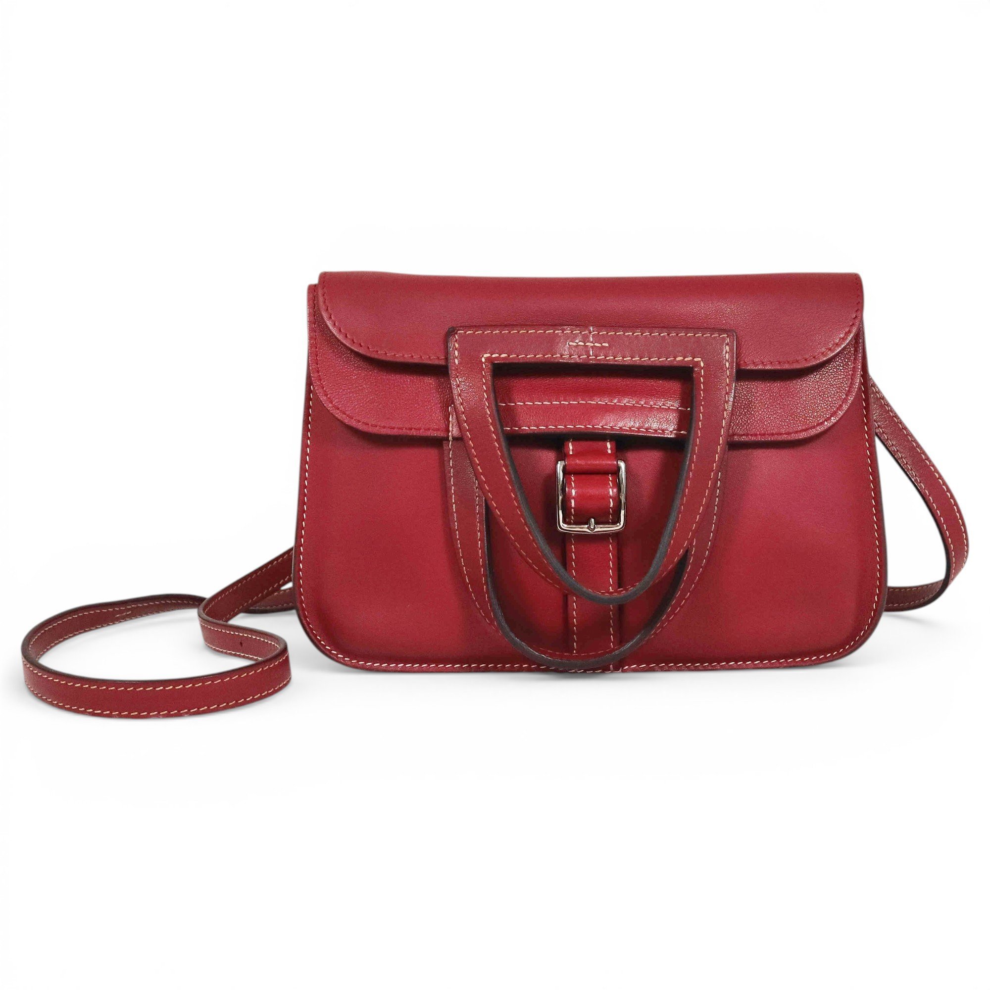 Halzan leather handbag