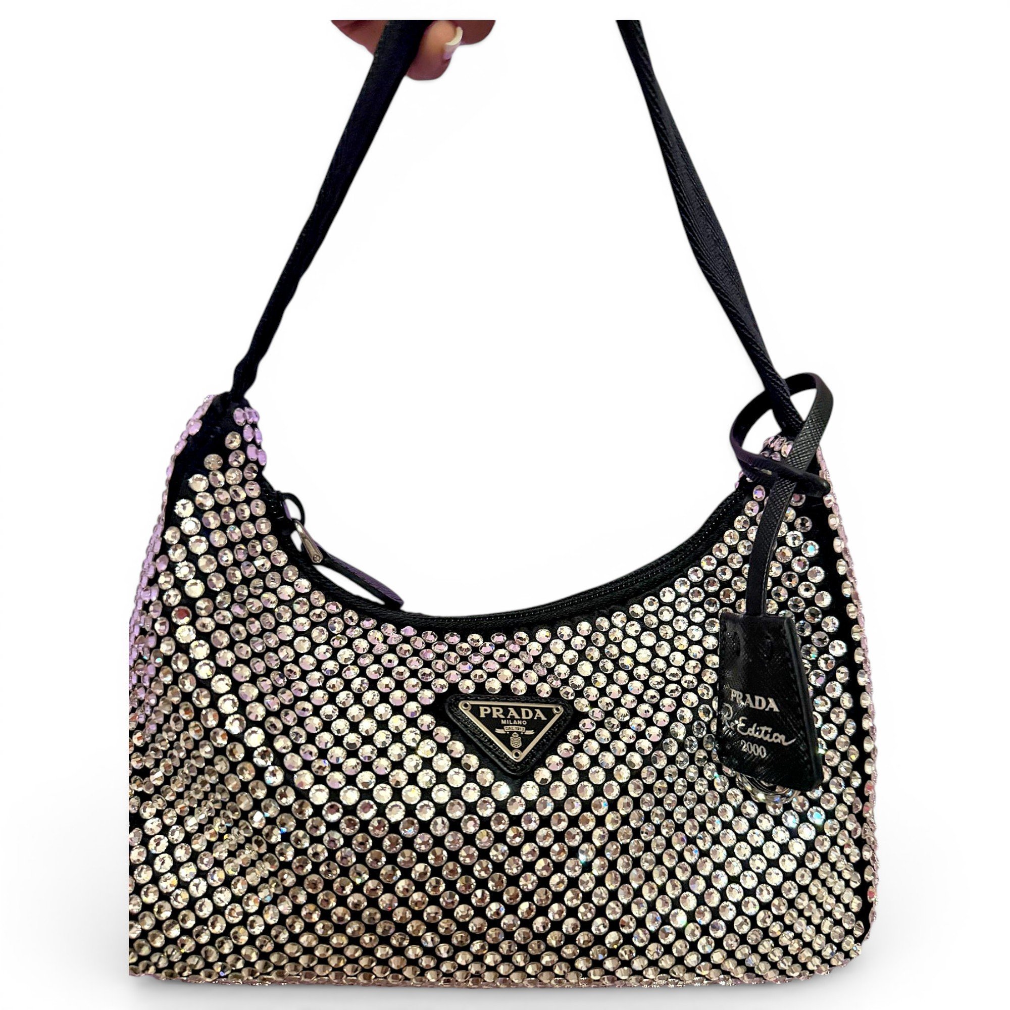 Re-Edition 2000 cloth handbag