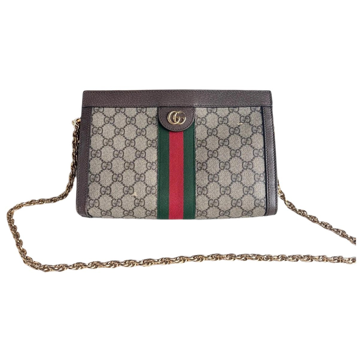 Ophidia Chain vinyl handbag