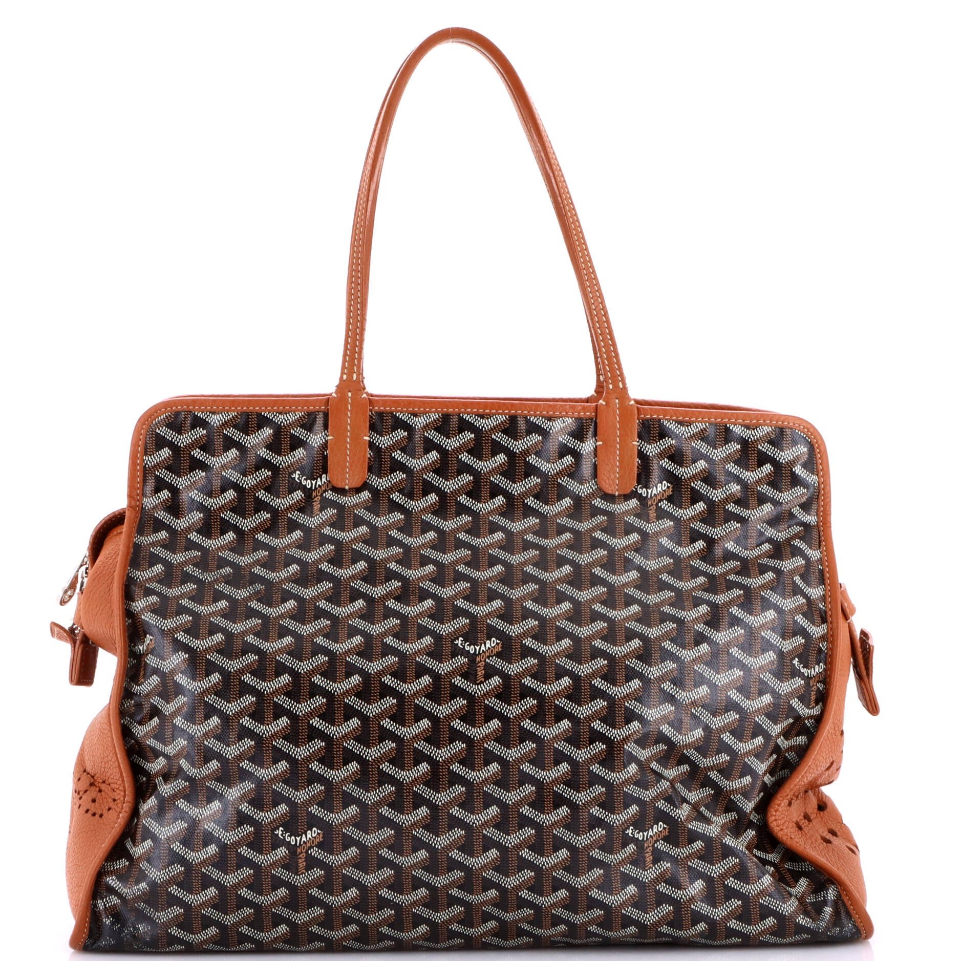 Goyard Hardy Pet Carrier Coated Canvas PM