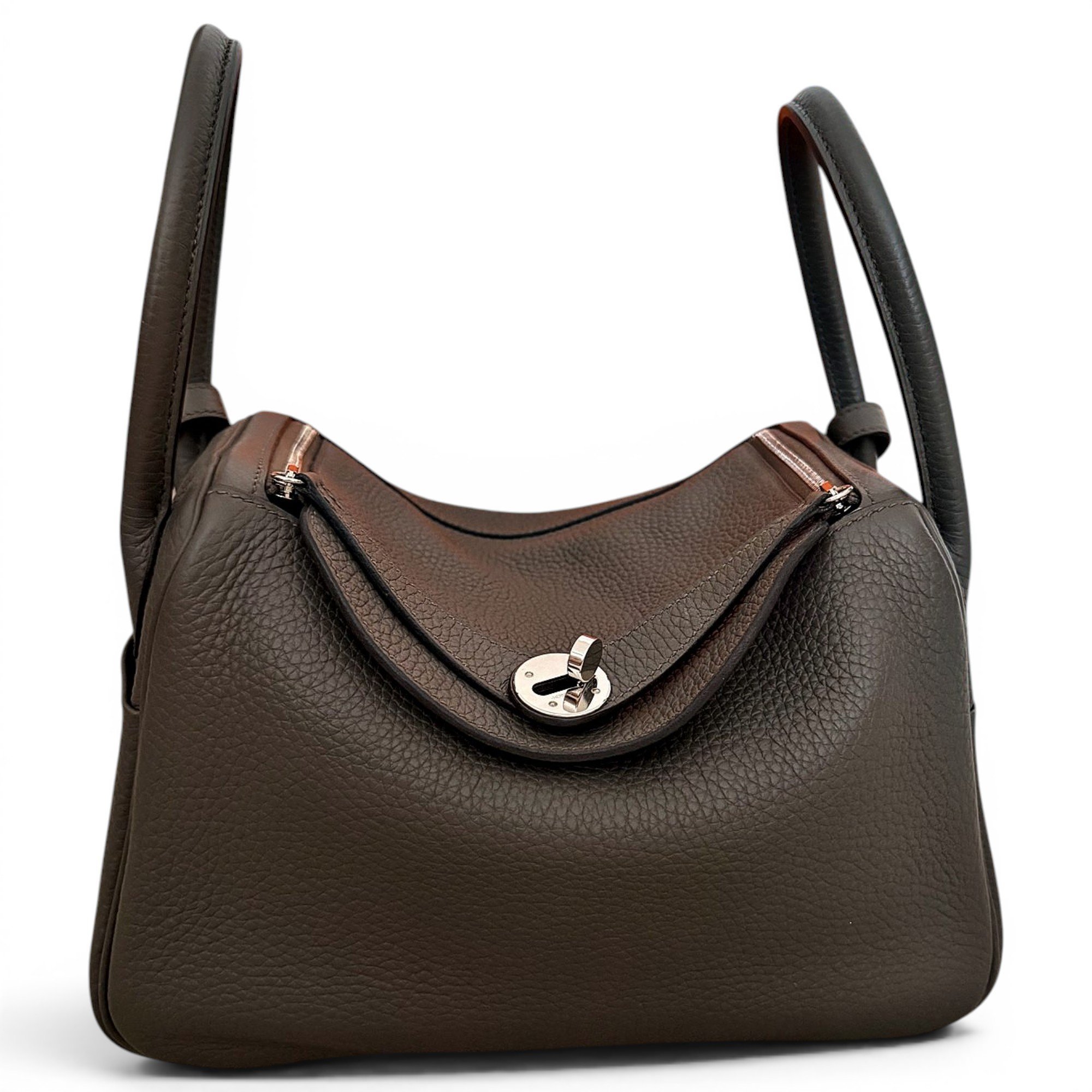 Lindy leather handbag