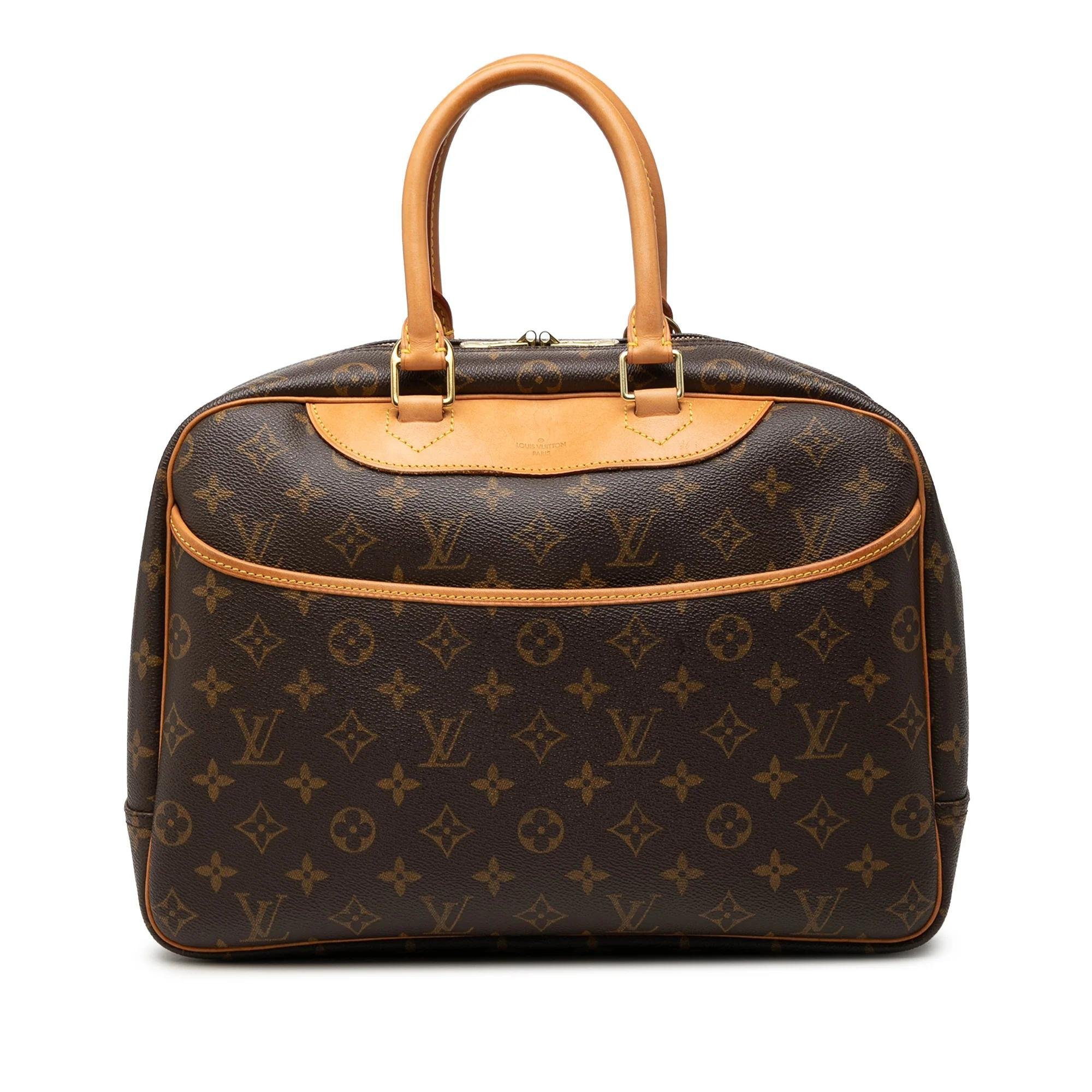 Deauville leather handbag