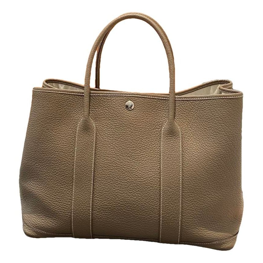 Garden Party leather handbag
