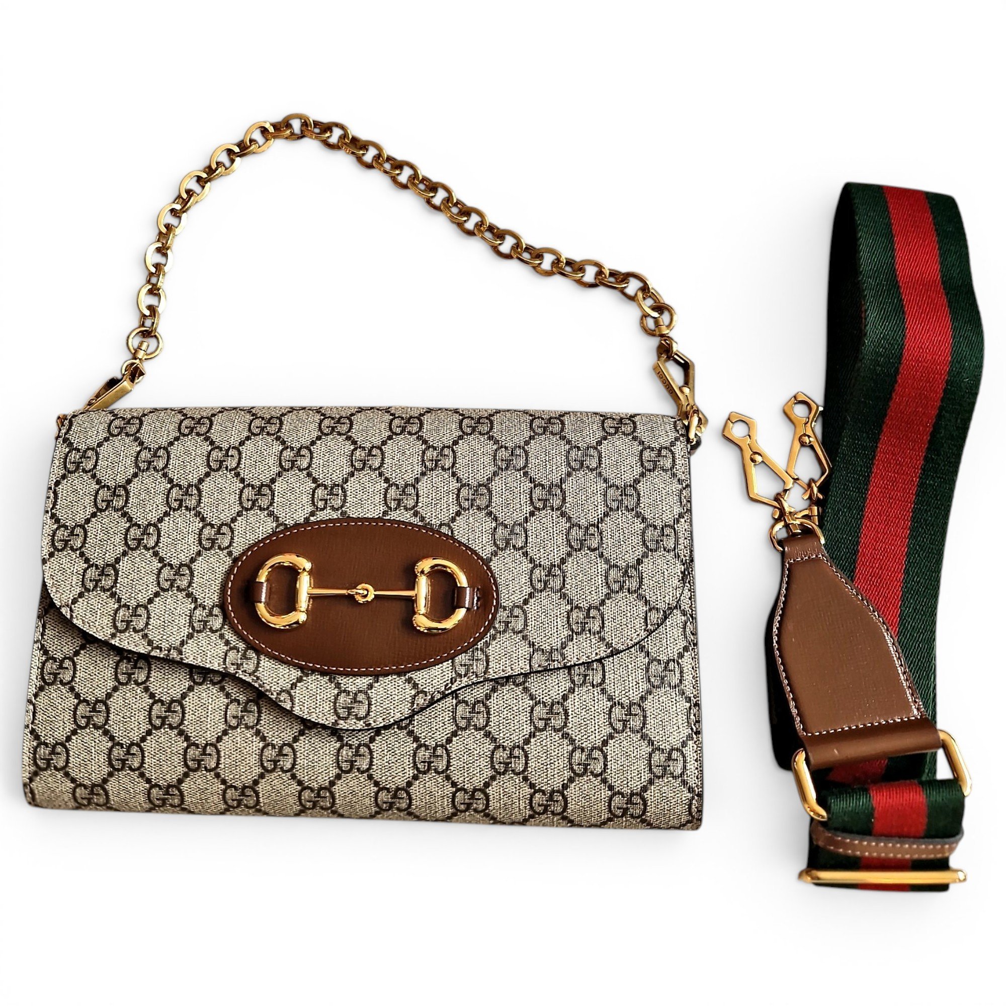 Horsebit 1955 leather crossbody bag