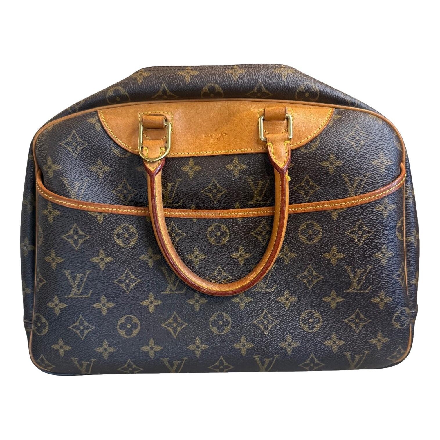 Deauville leather handbag