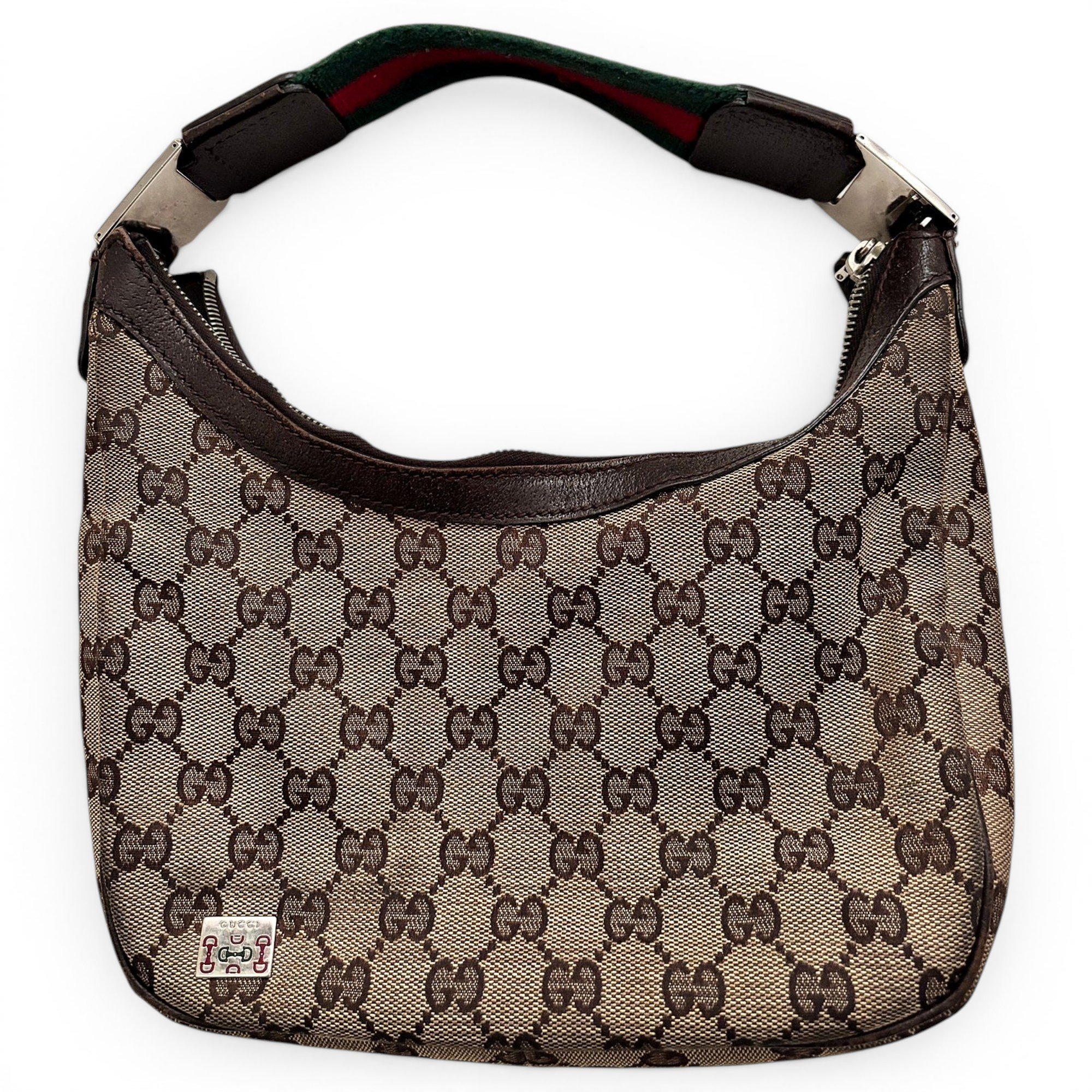 Hobo leather handbag