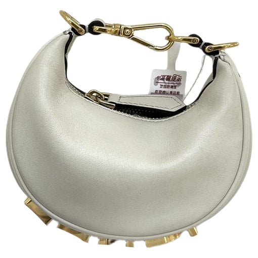 Fendigraphy leather handbag