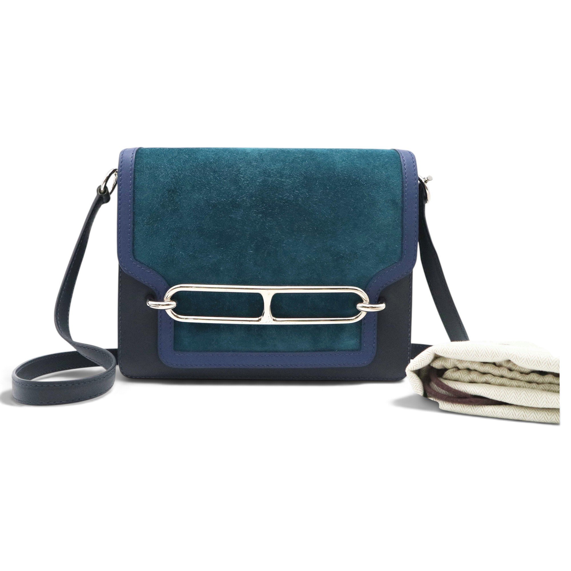 Roulis leather handbag