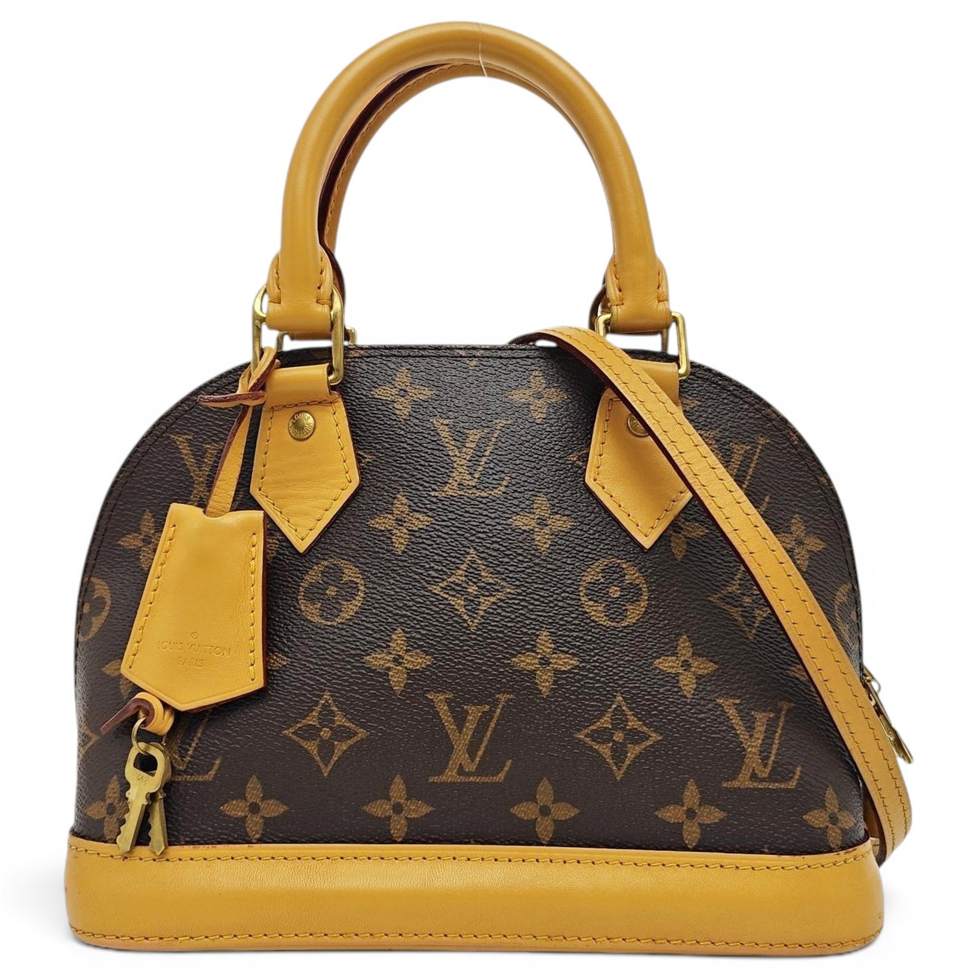 Alma leather handbag