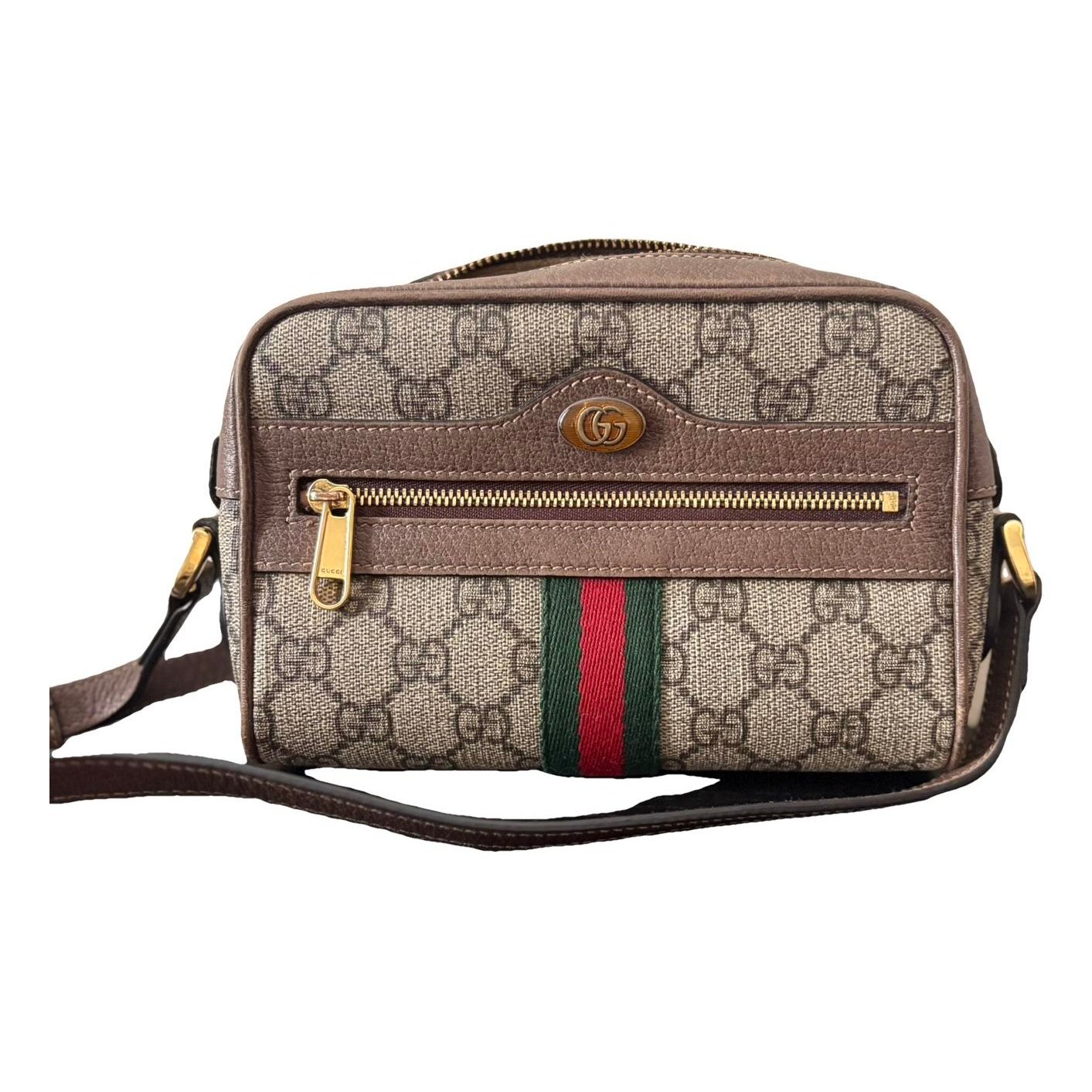 Ophidia cloth crossbody bag