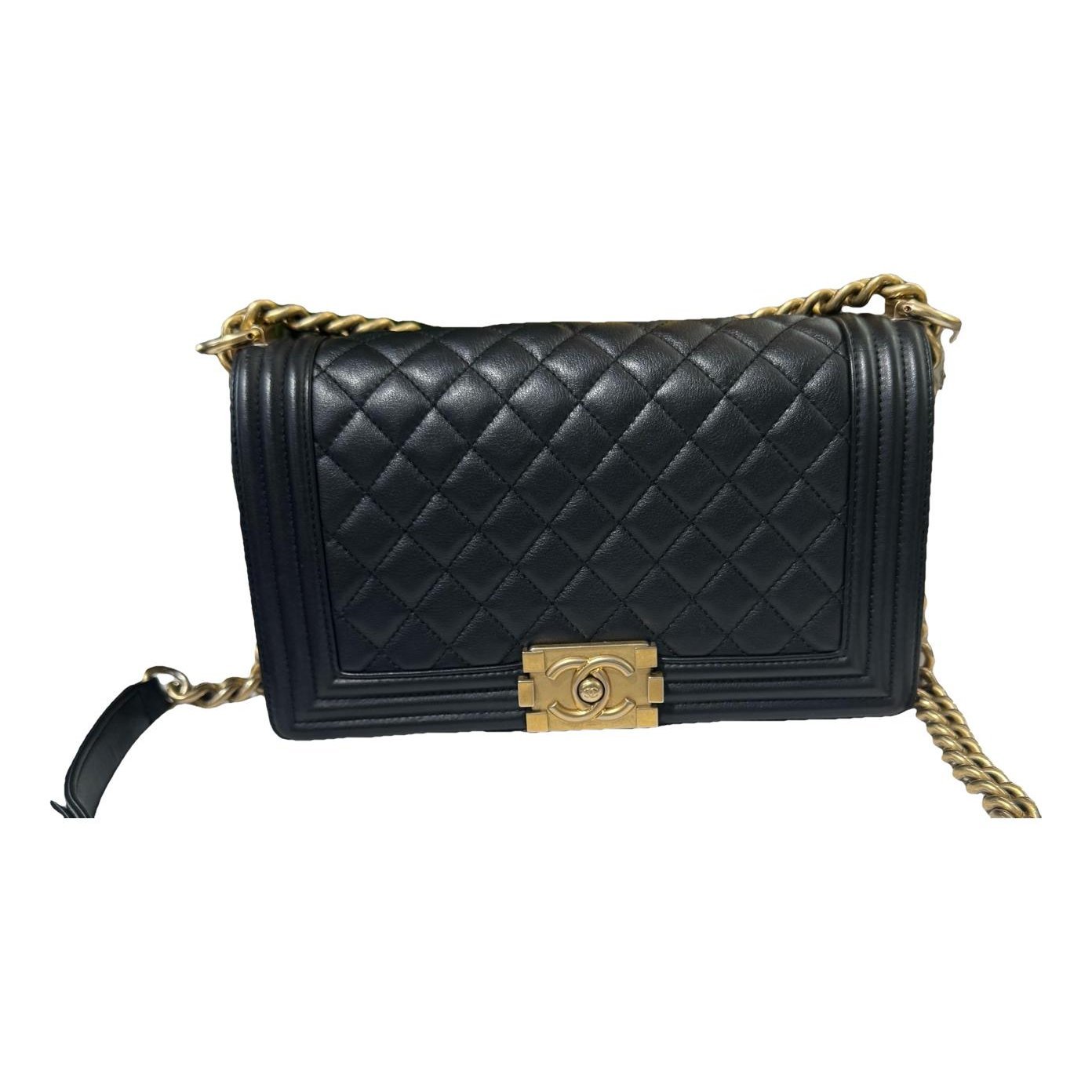 Boy leather crossbody bag