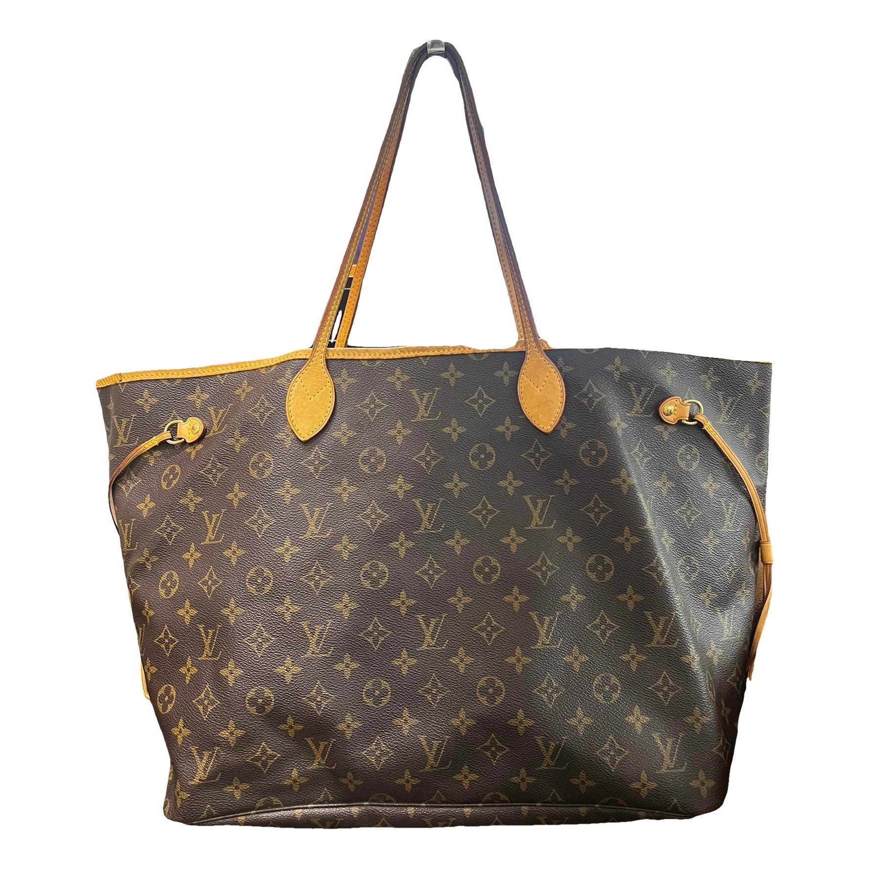 Neverfull leather tote