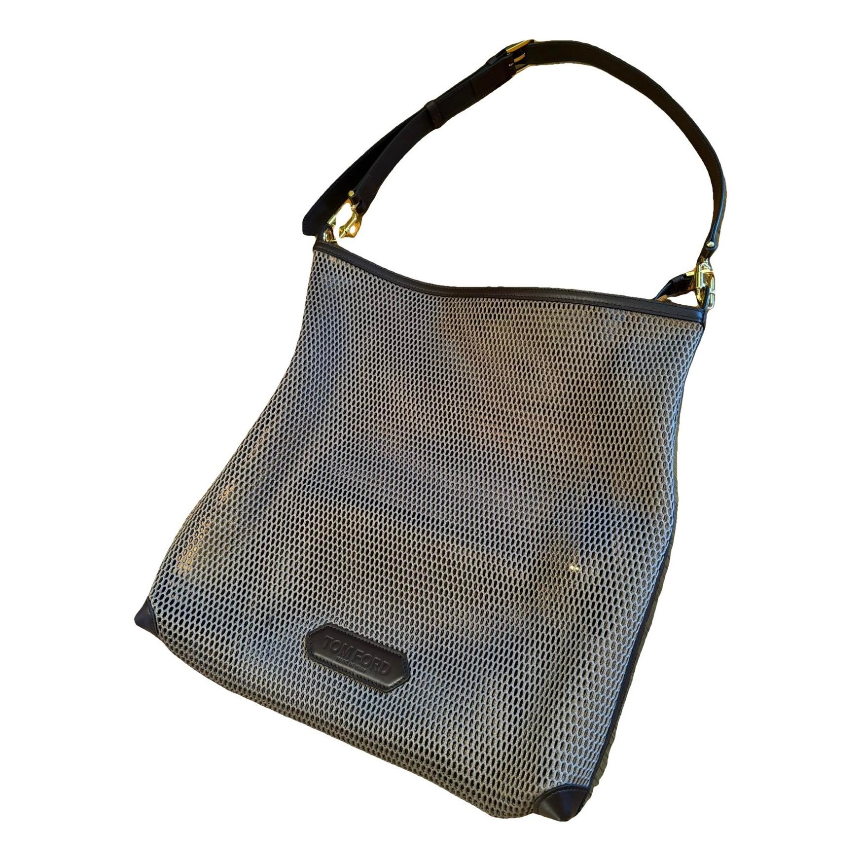 Leather tote