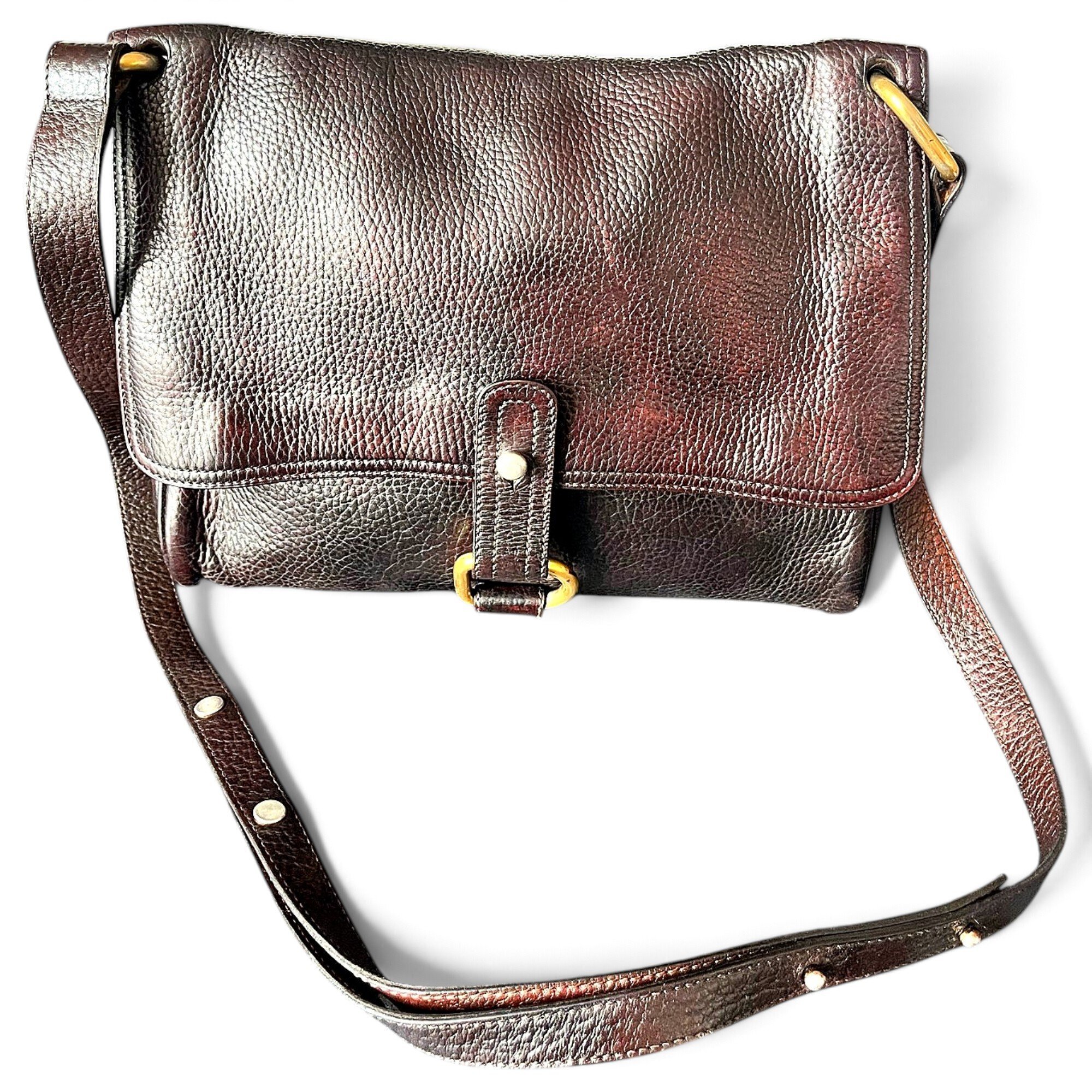 Leather crossbody bag