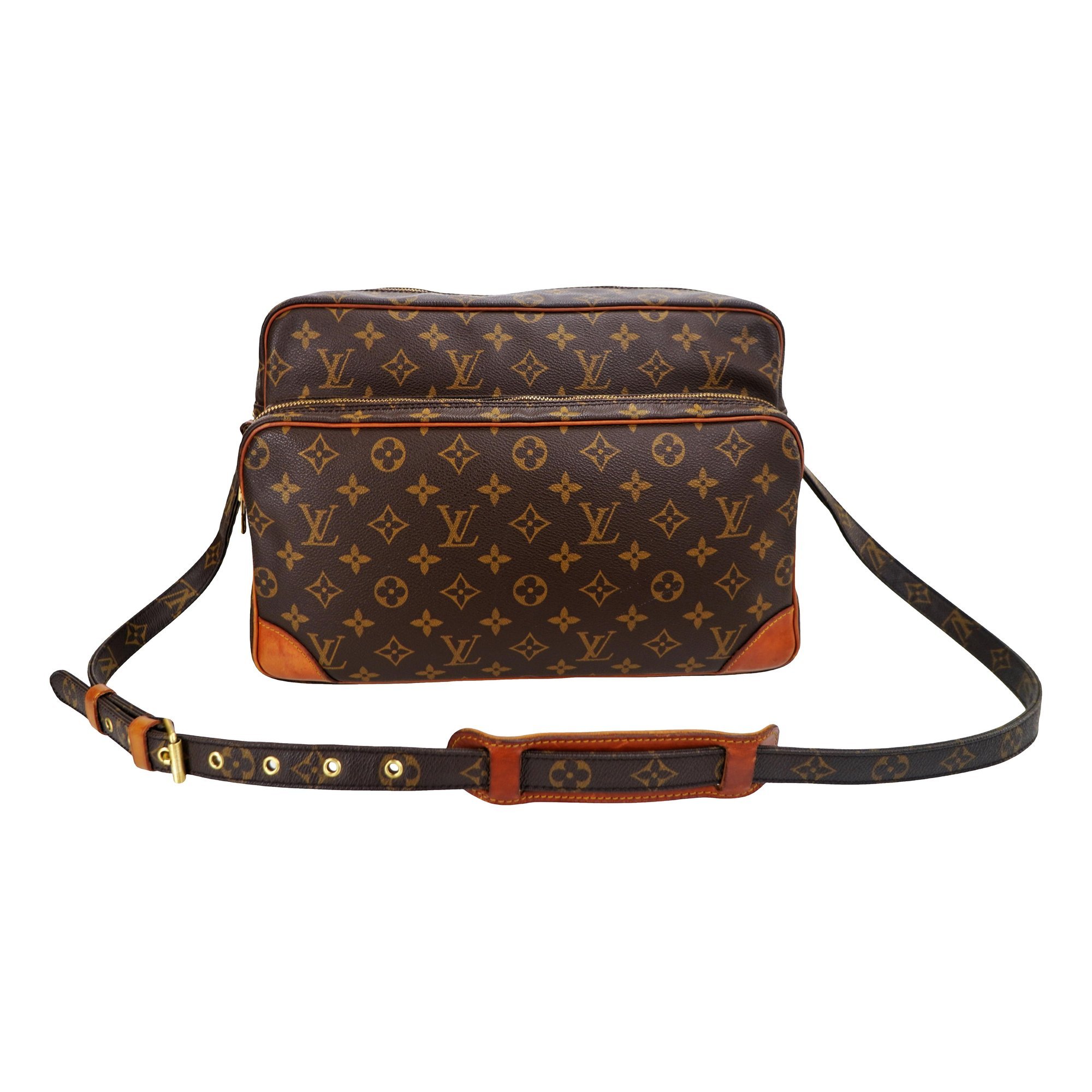 Nile leather crossbody bag
