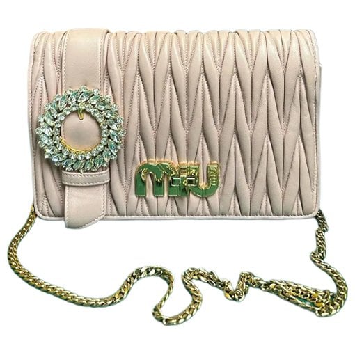 Miu Miu My Miu leather handbag