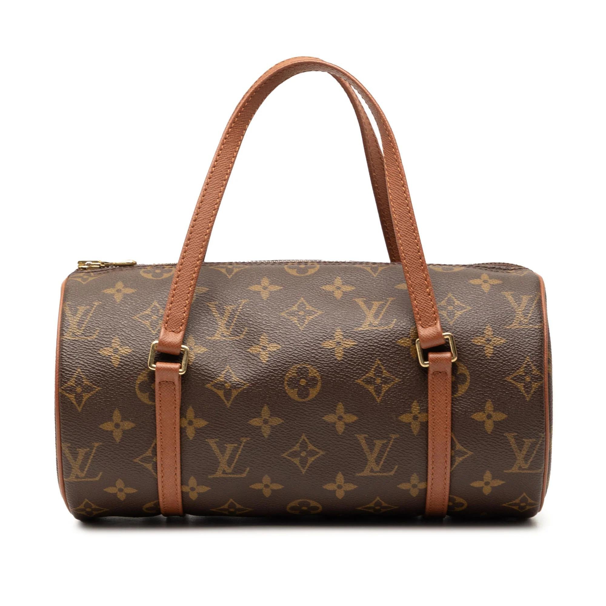 Papillon leather handbag