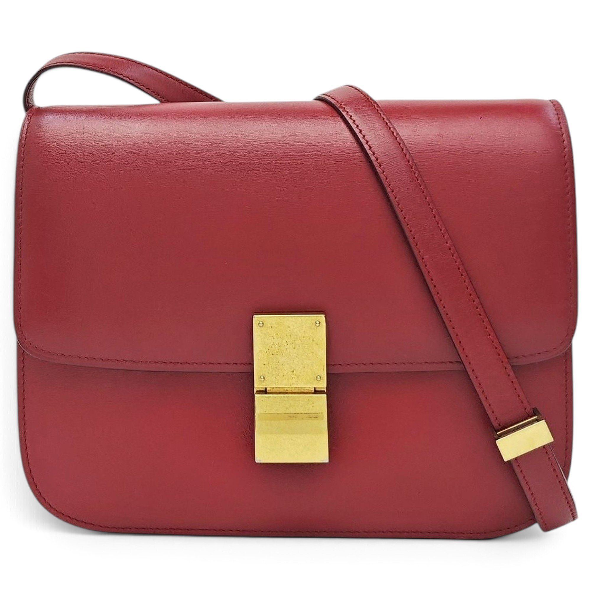Leather handbag