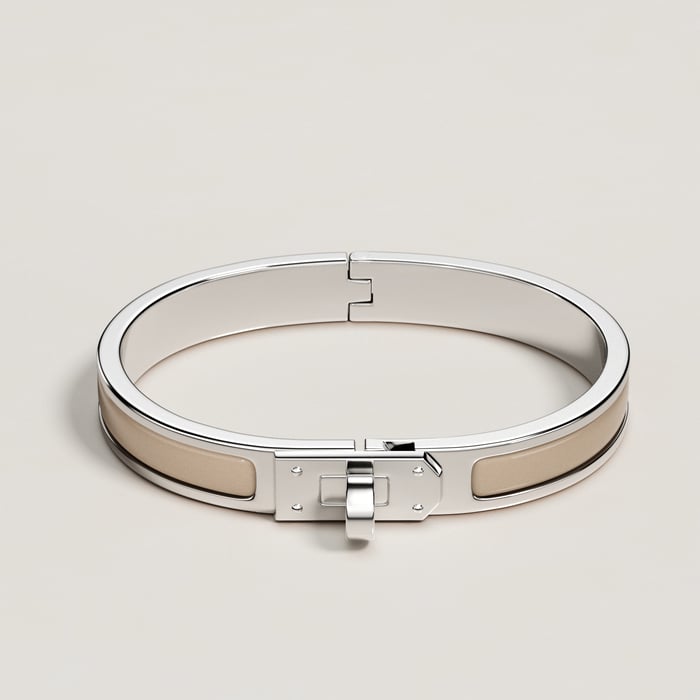 Marron Glacé Mini Clic Kelly Bracelet