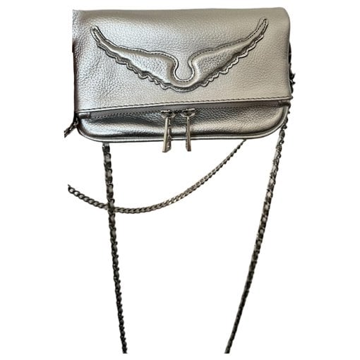 Rock leather crossbody bag