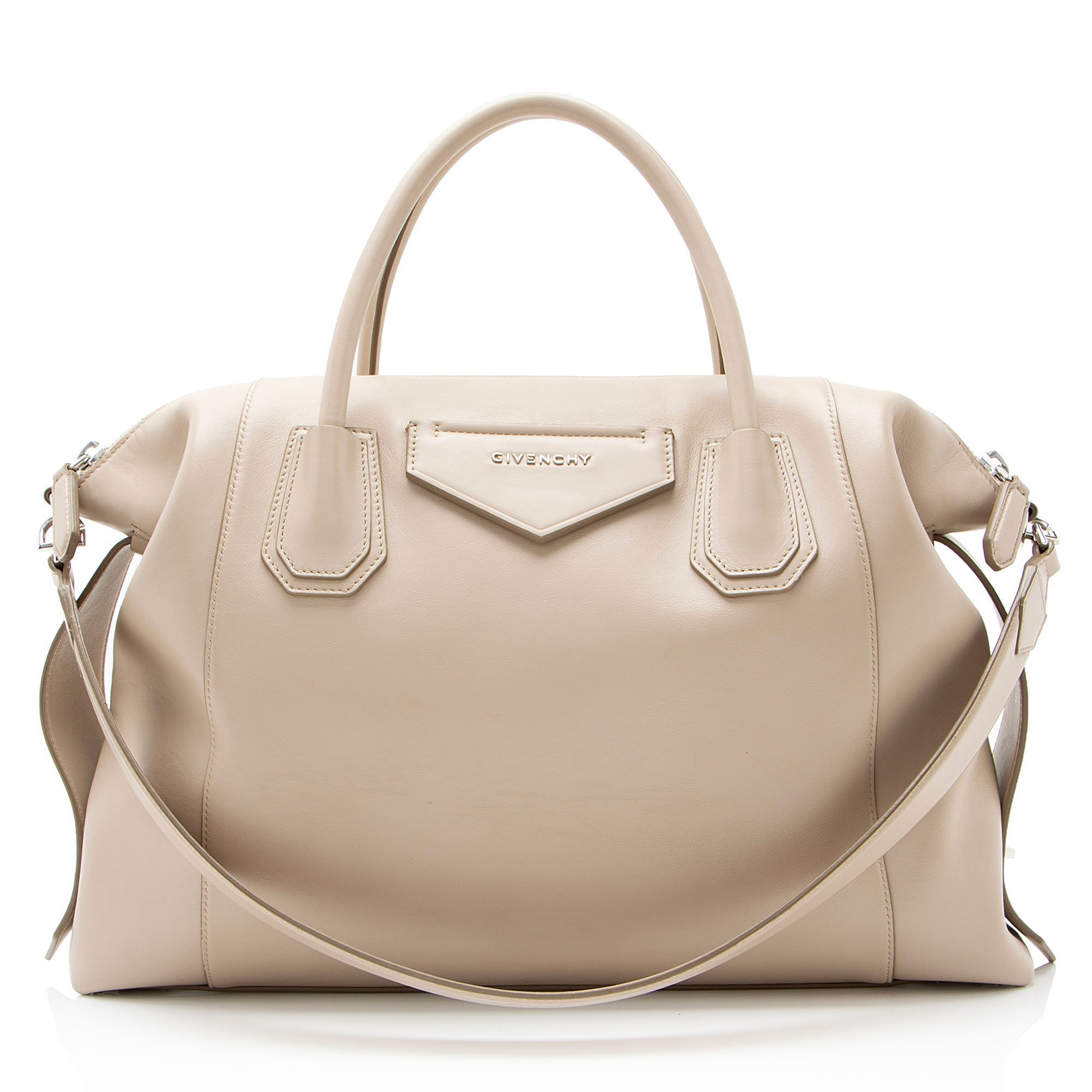 Antigona leather satchel