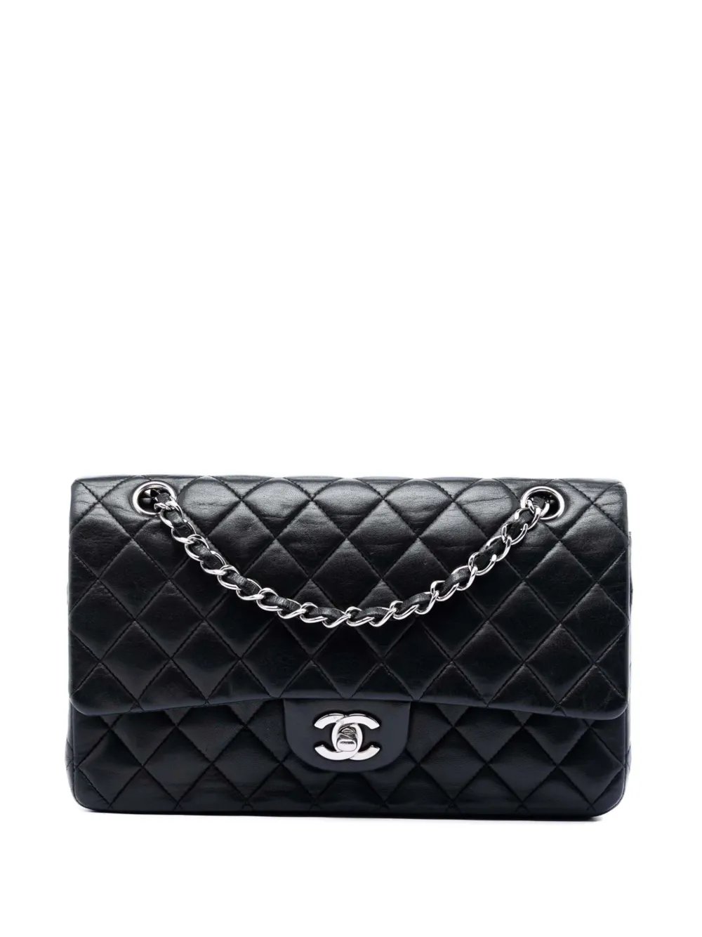 2008-2009 Medium Classic Lambskin Double Flap shoulder bag