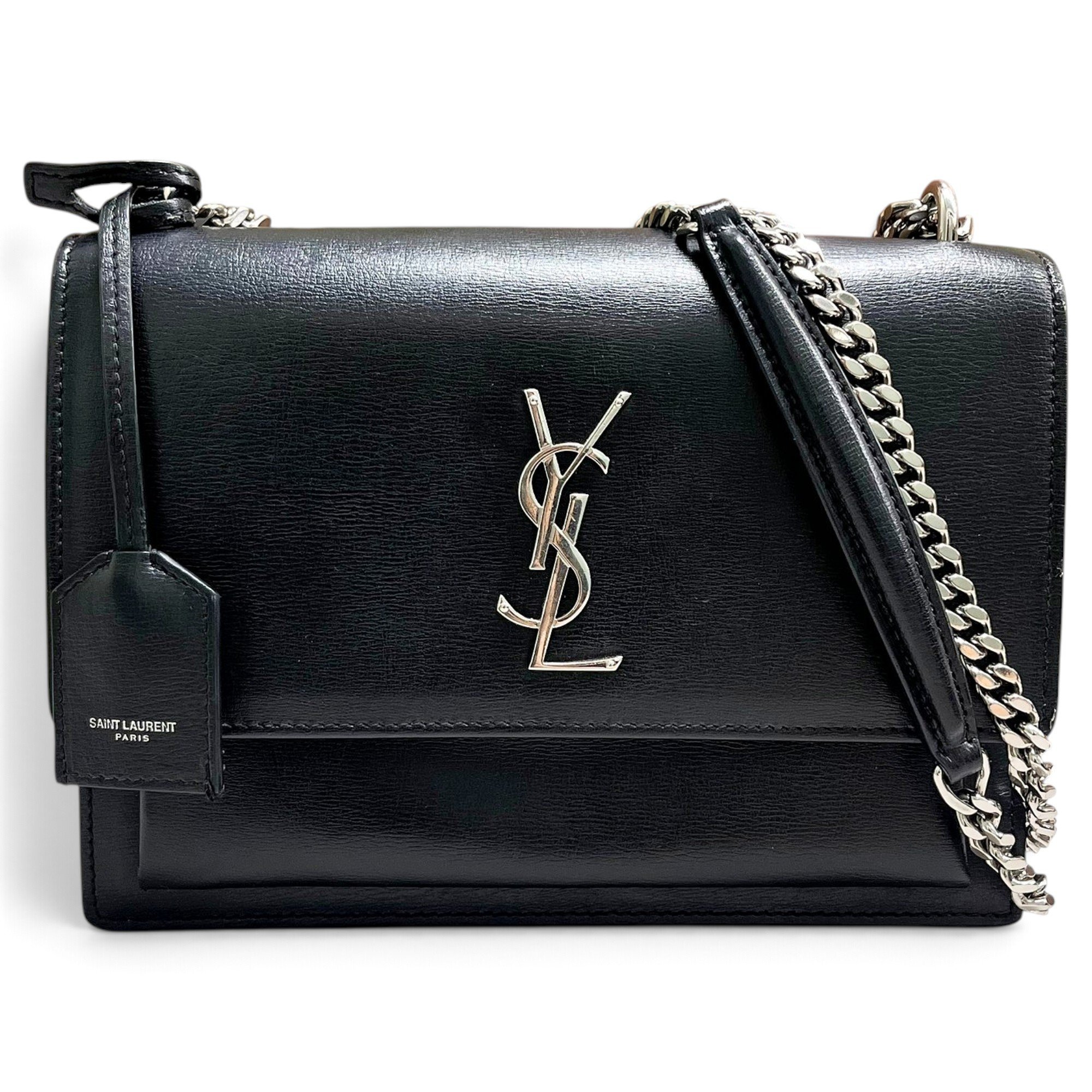 Sunset leather handbag