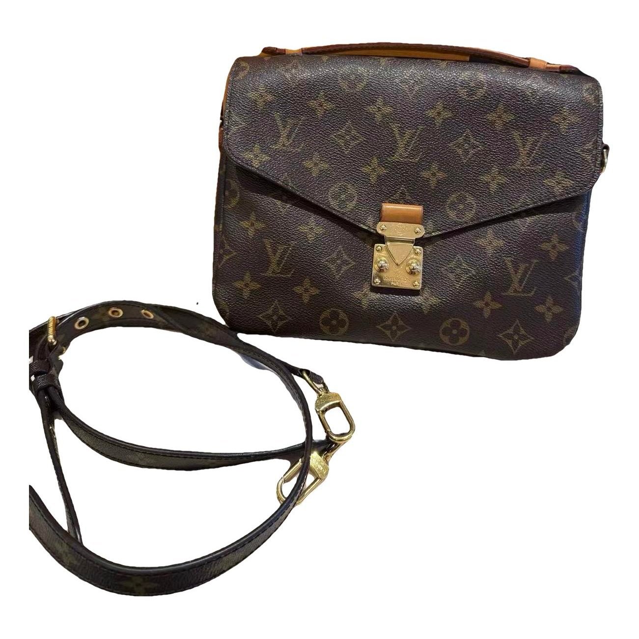 Metis leather handbag