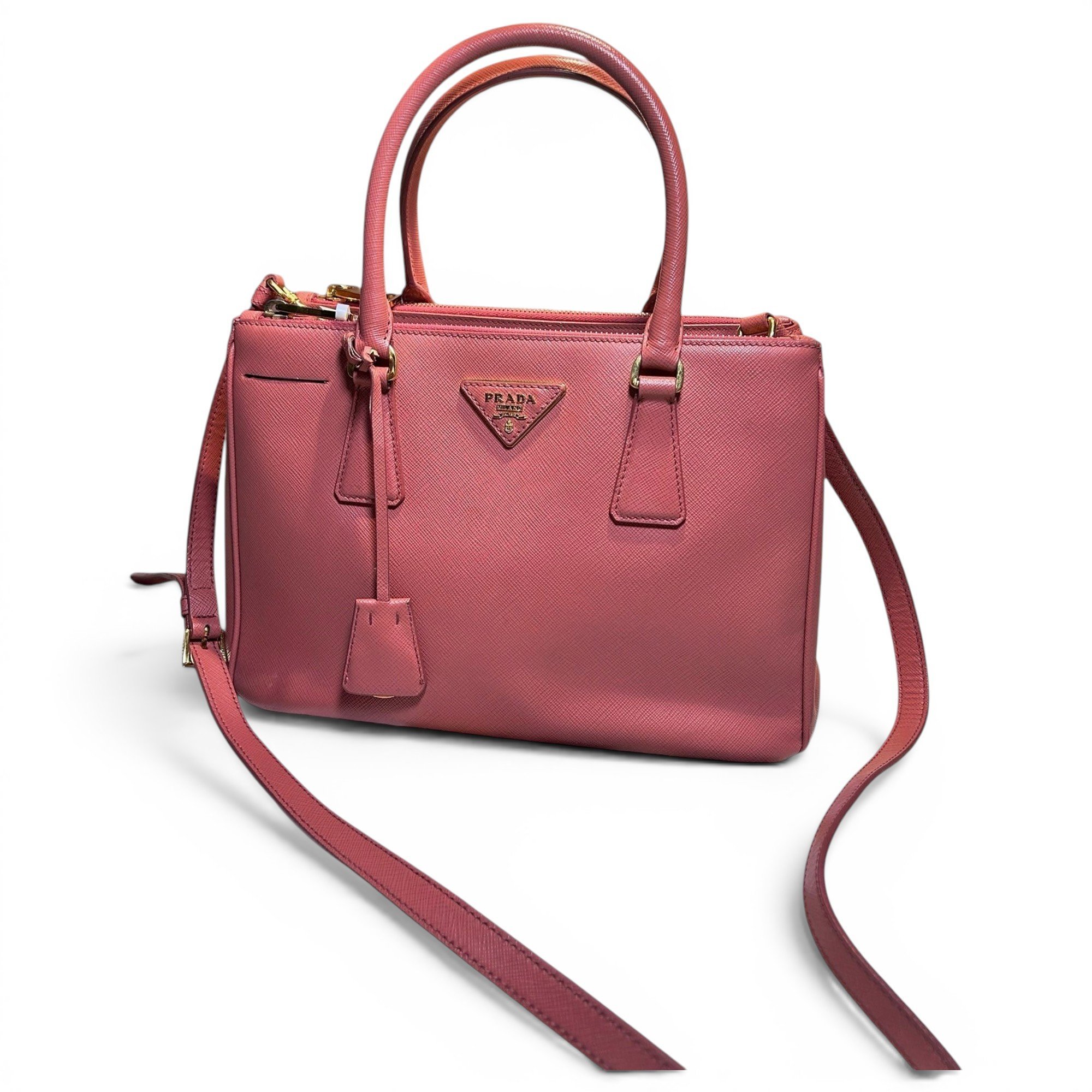 Galleria leather handbag