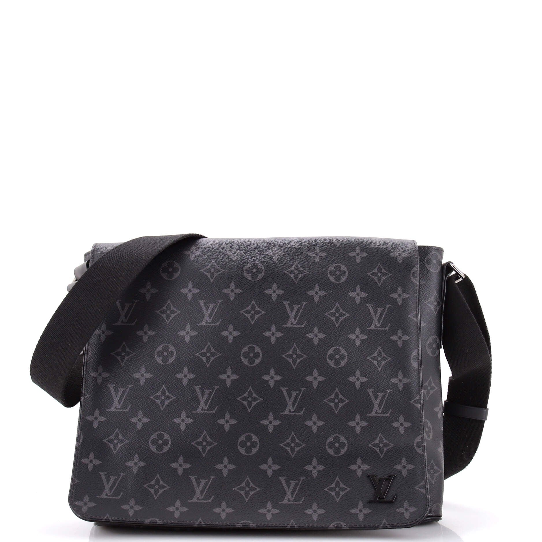 District Messenger Bag Monogram Eclipse Canvas MM