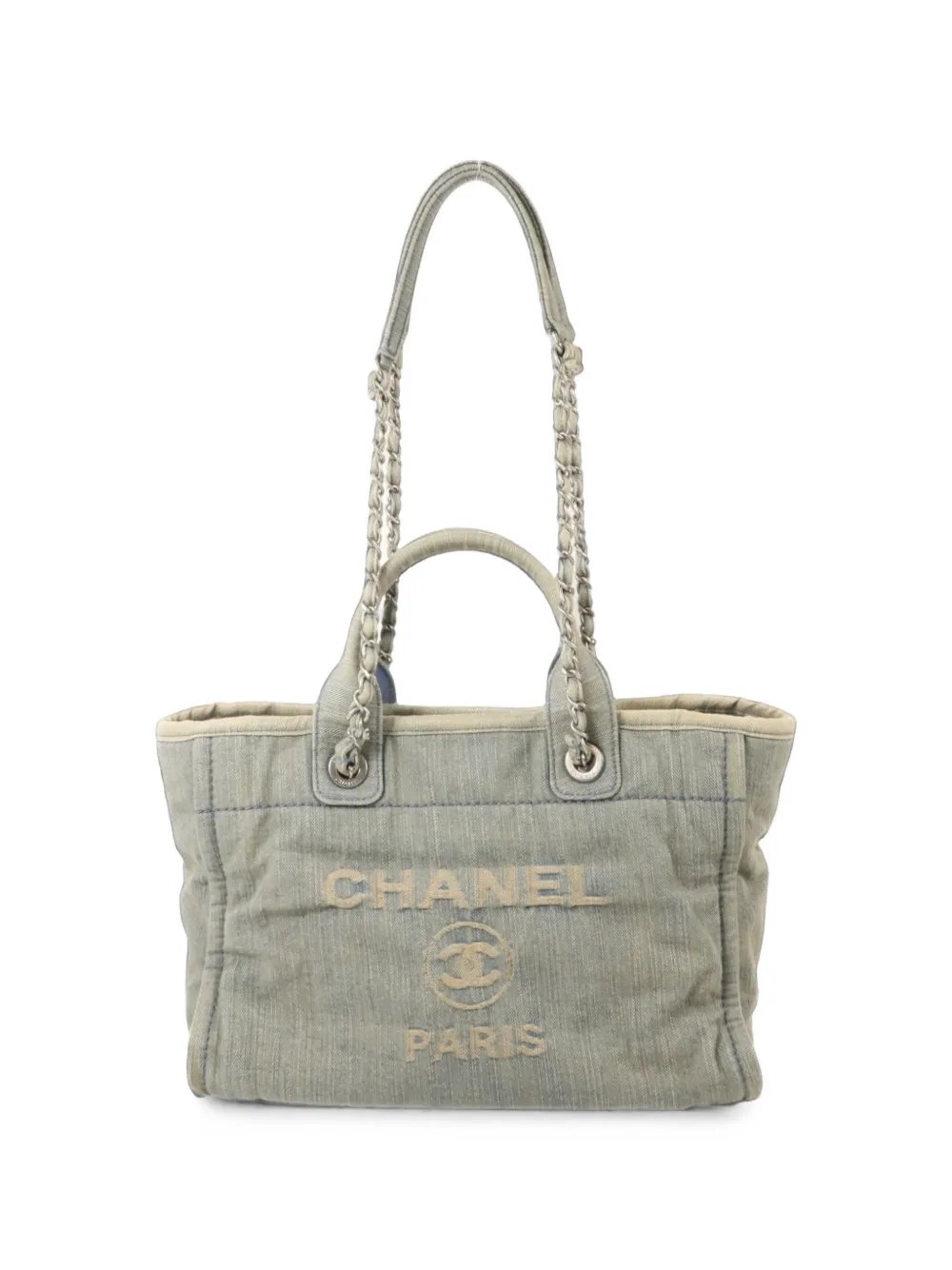 Deauville denim tote bag