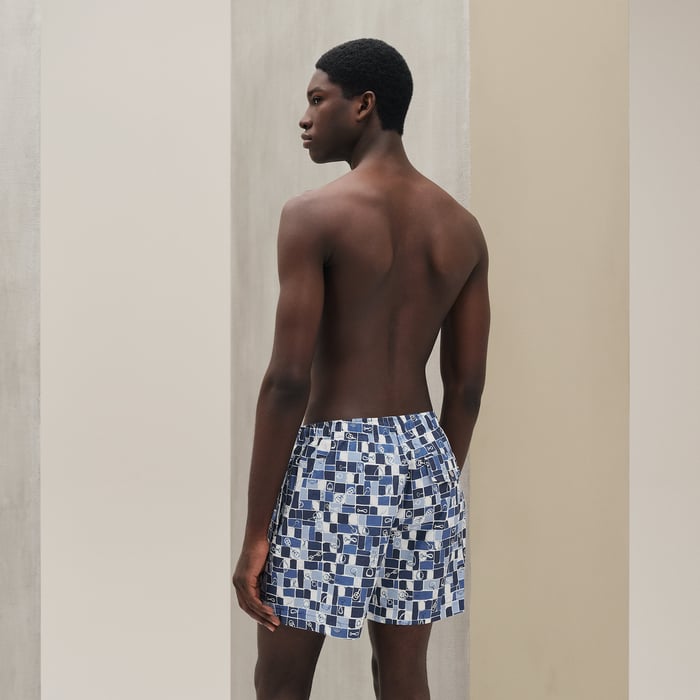 Océan "Mosaique Equestre" Swim Trunks