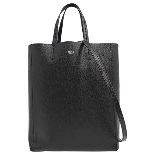 Cabas leather handbag