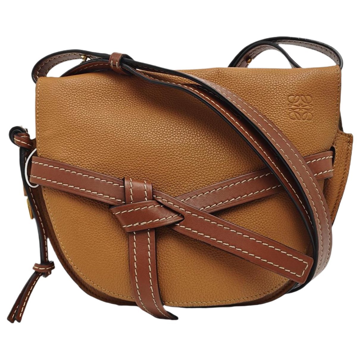 Gate leather crossbody bag