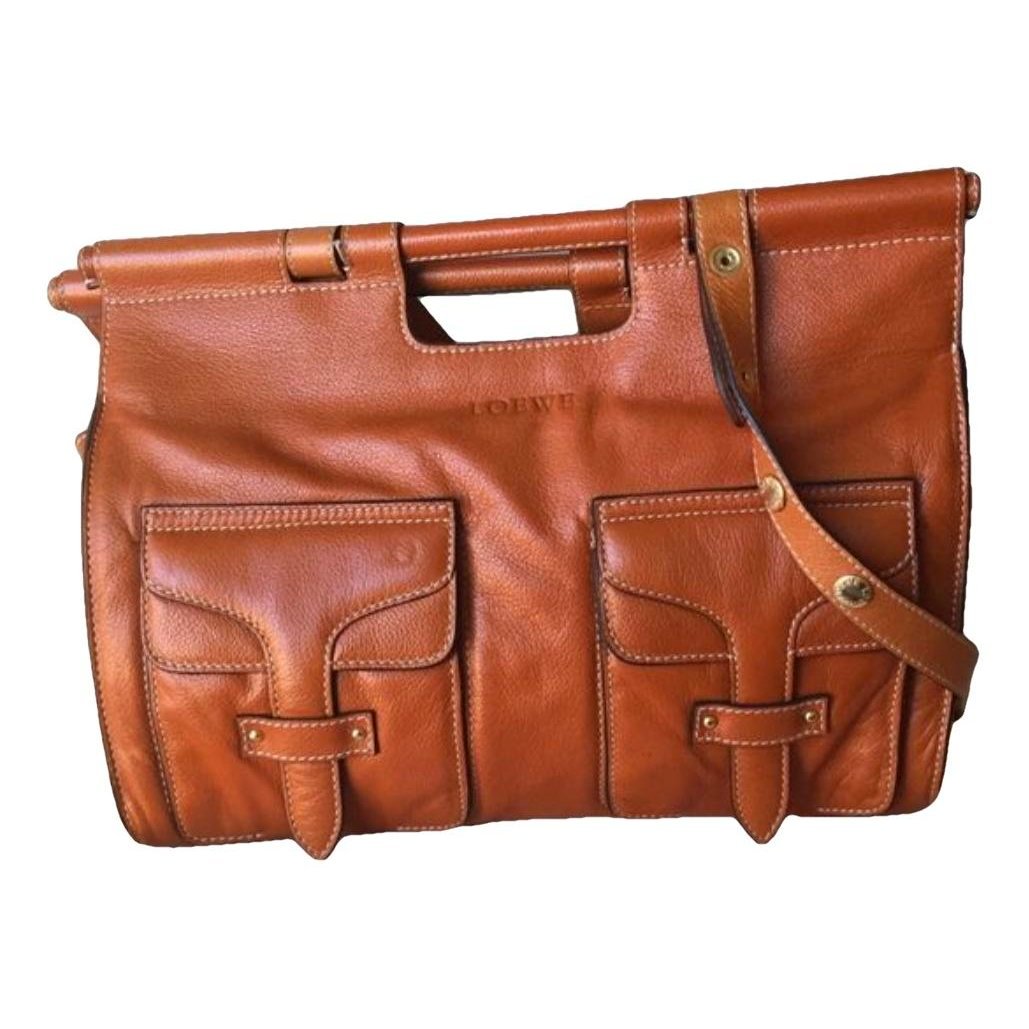 Leather handbag