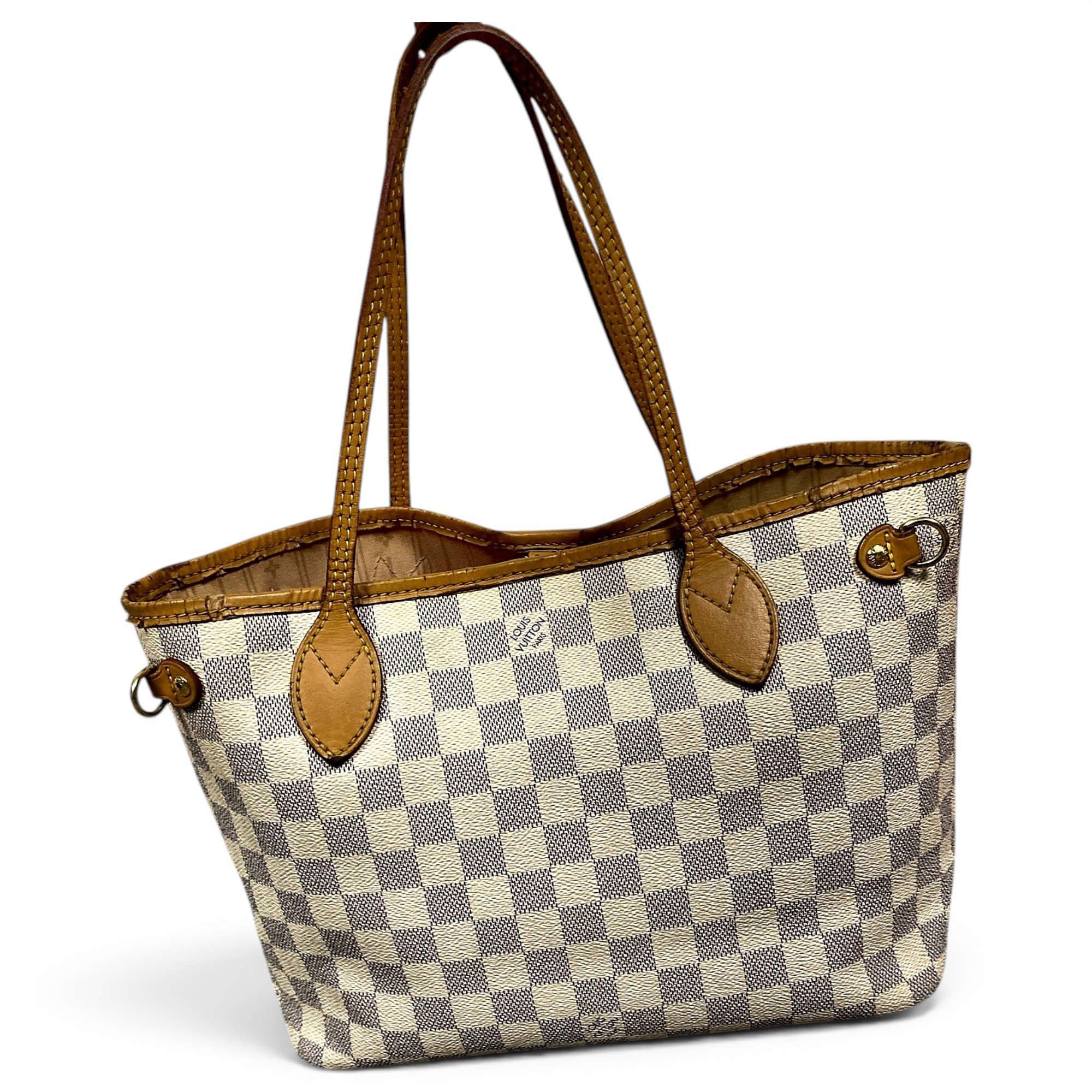 Neverfull leather tote