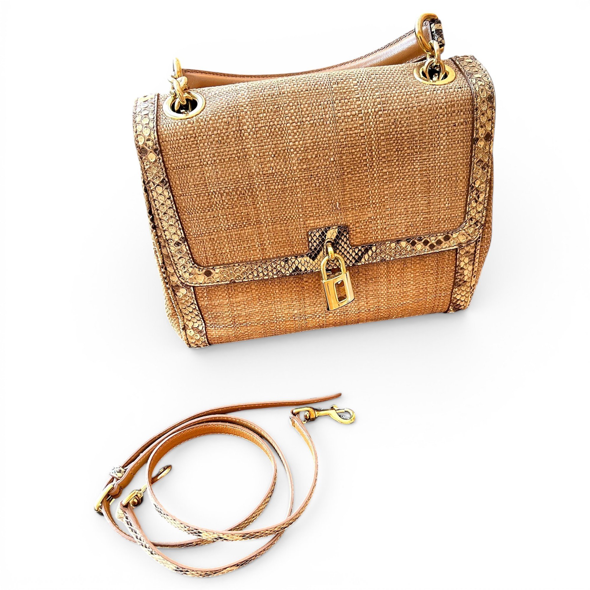 Sicily linen handbag
