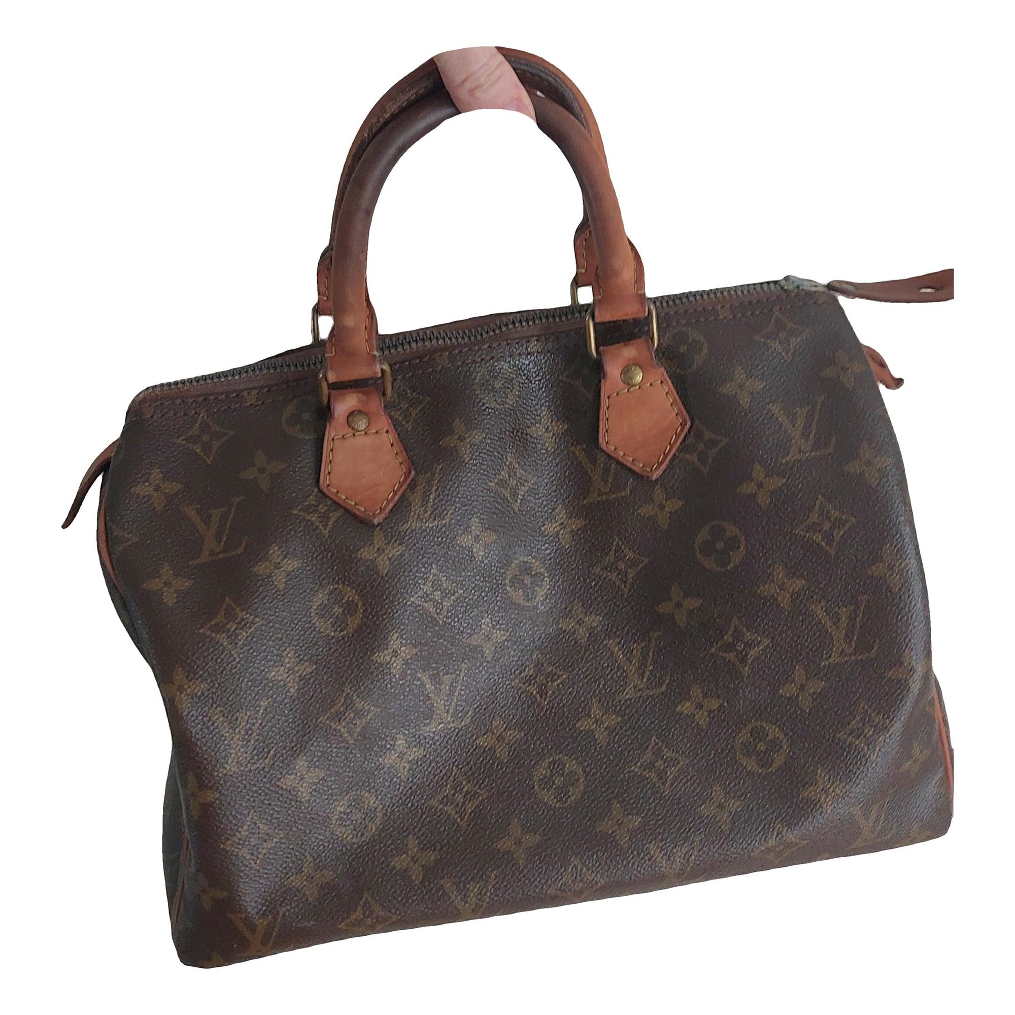 Speedy Bandoulière leather handbag