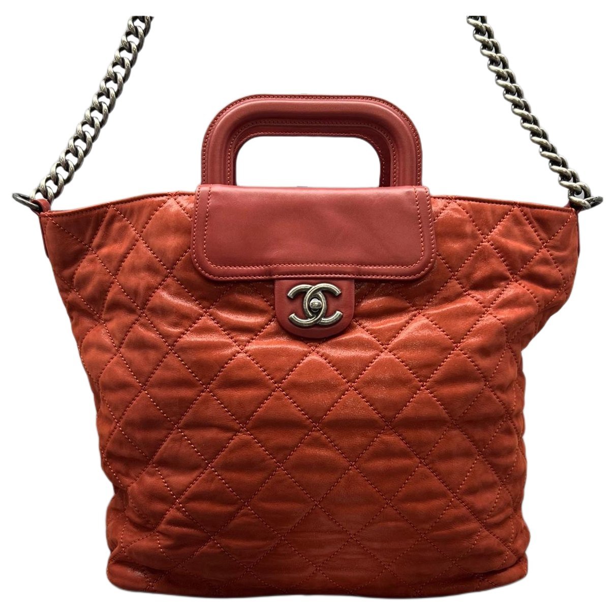 Leather handbag