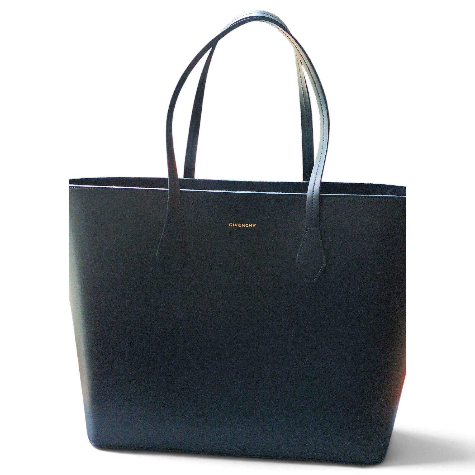 Leather tote